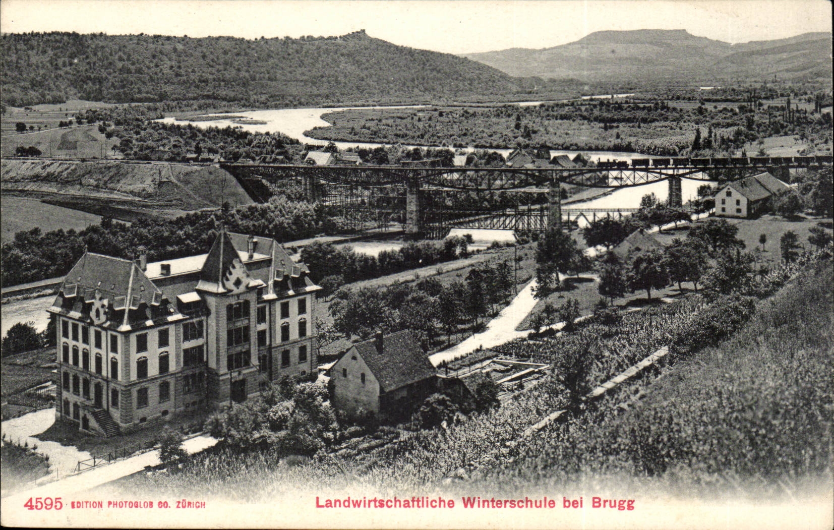 CPA Suisse Landwirtschaftliche Winterschule bei Brugg