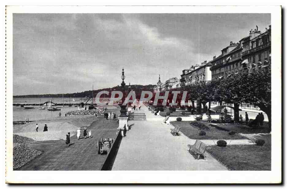 CPA Suisse Geneve Quai Gustave Ador