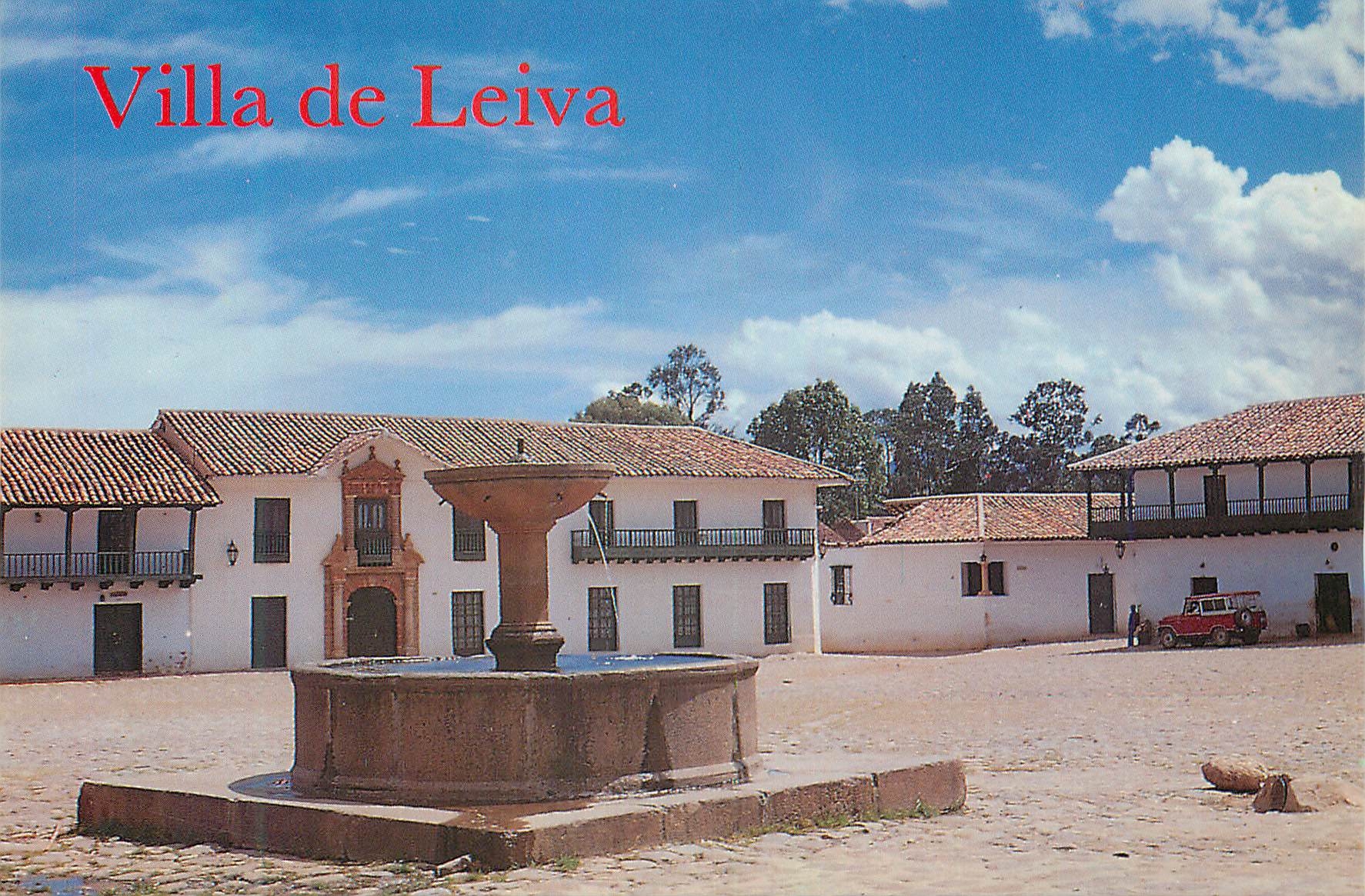 CPM Colombia Villa de Leiva Plaza principal Main Square