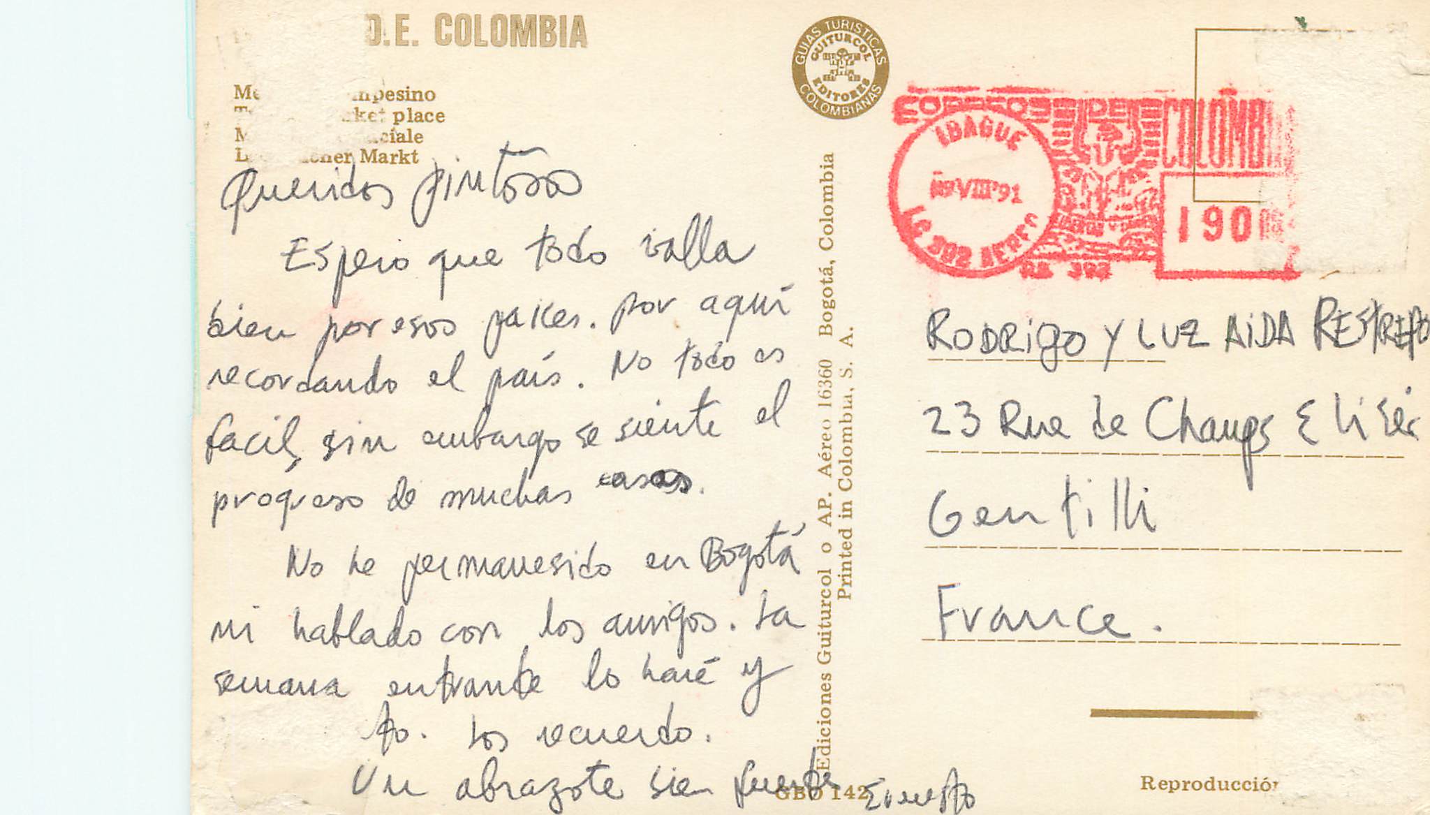 CPM Colombia  — Rückseite