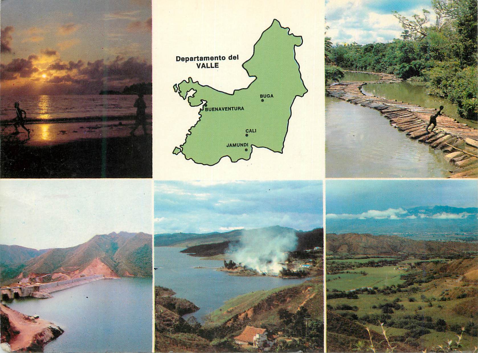 CPM Colombia Valle Del Cauca Represa de Salvajina Lago Calima Buga