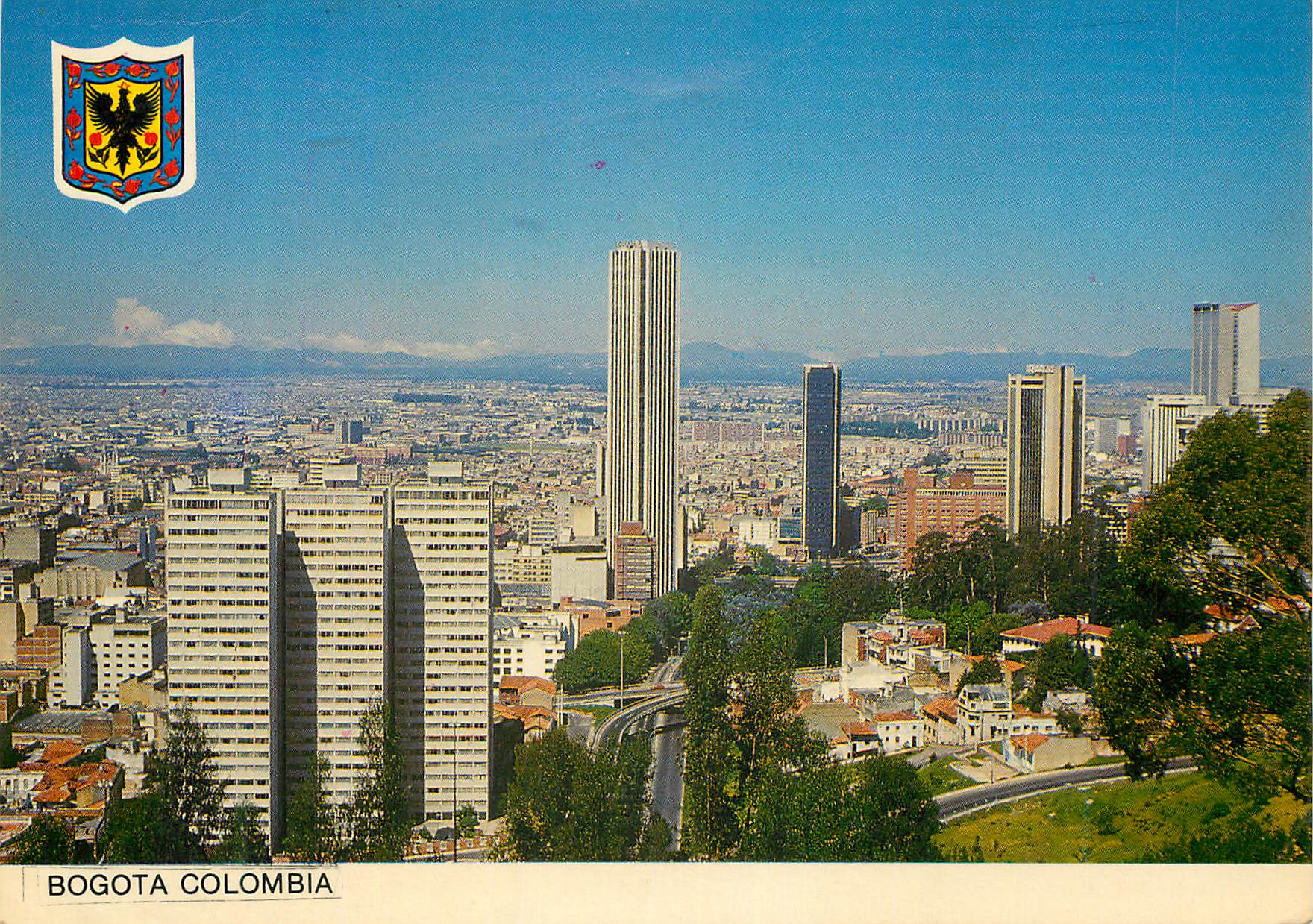 Bogota — vue aérienne — Fotorama S.A.