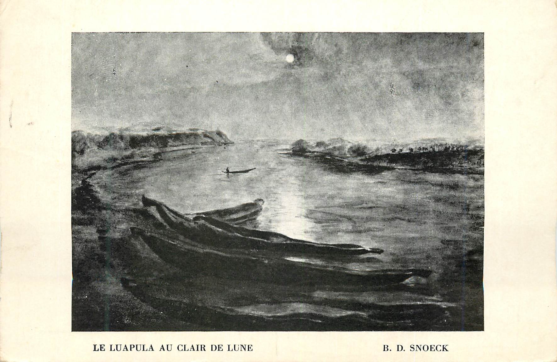 CPM le Luapula au Clair de Lune