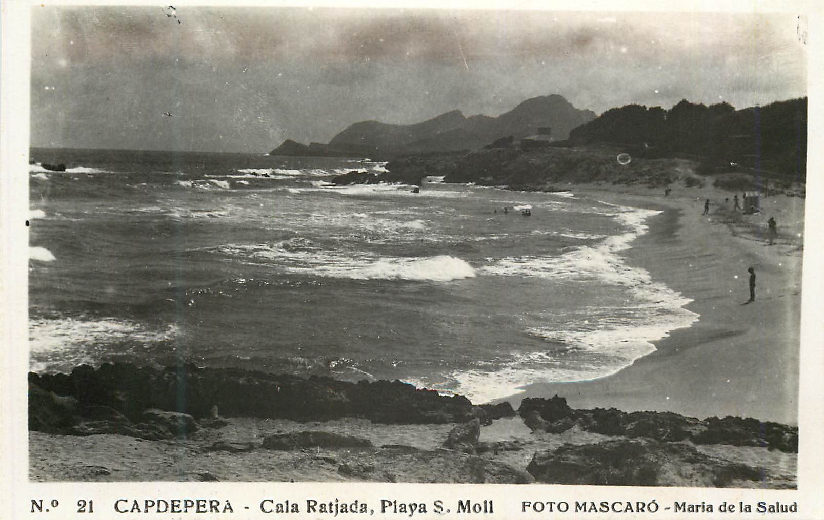 CPM Capdepera cala Ratjade Playa S Moll Poto Mascaro Maria de la Salud