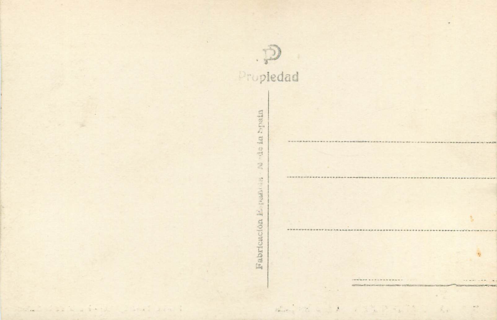 CPM Foto Mascaro Maria de la Salud Capdepera Cala Ratjada — Rückseite
