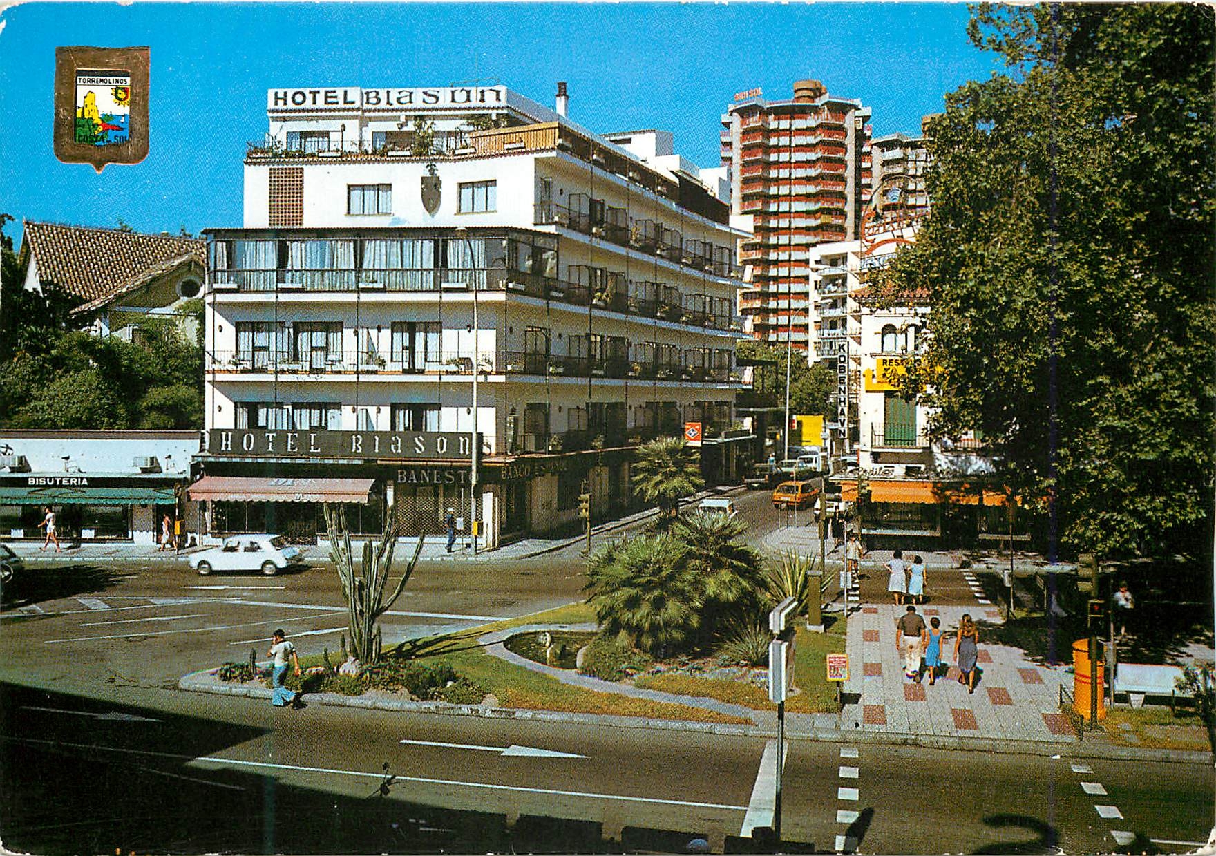CPM Torremolinos Costa del Sol Place et Avenue Manantiales