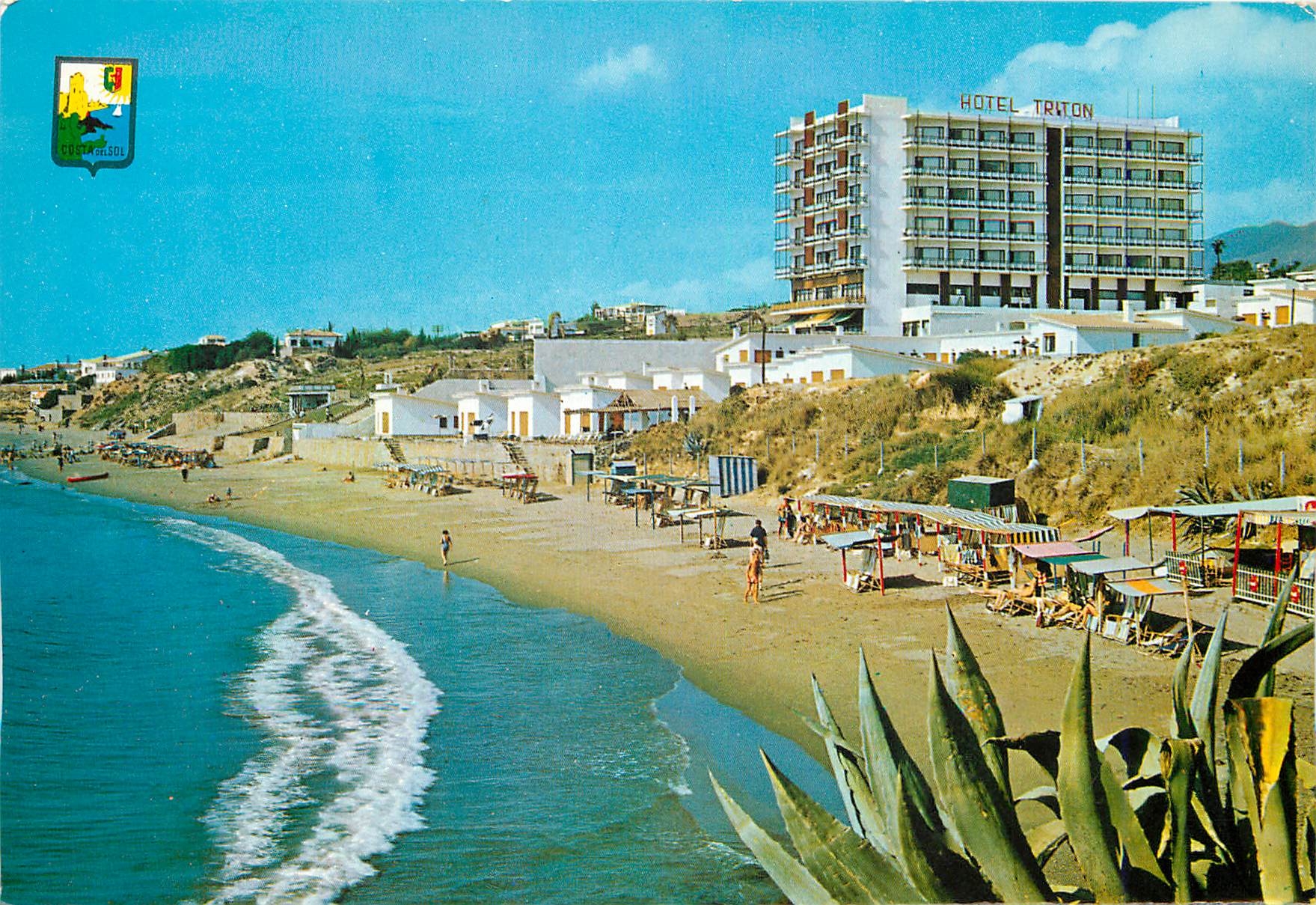 CPM Torremolinos Costa del Sol Plage Hotel Triton