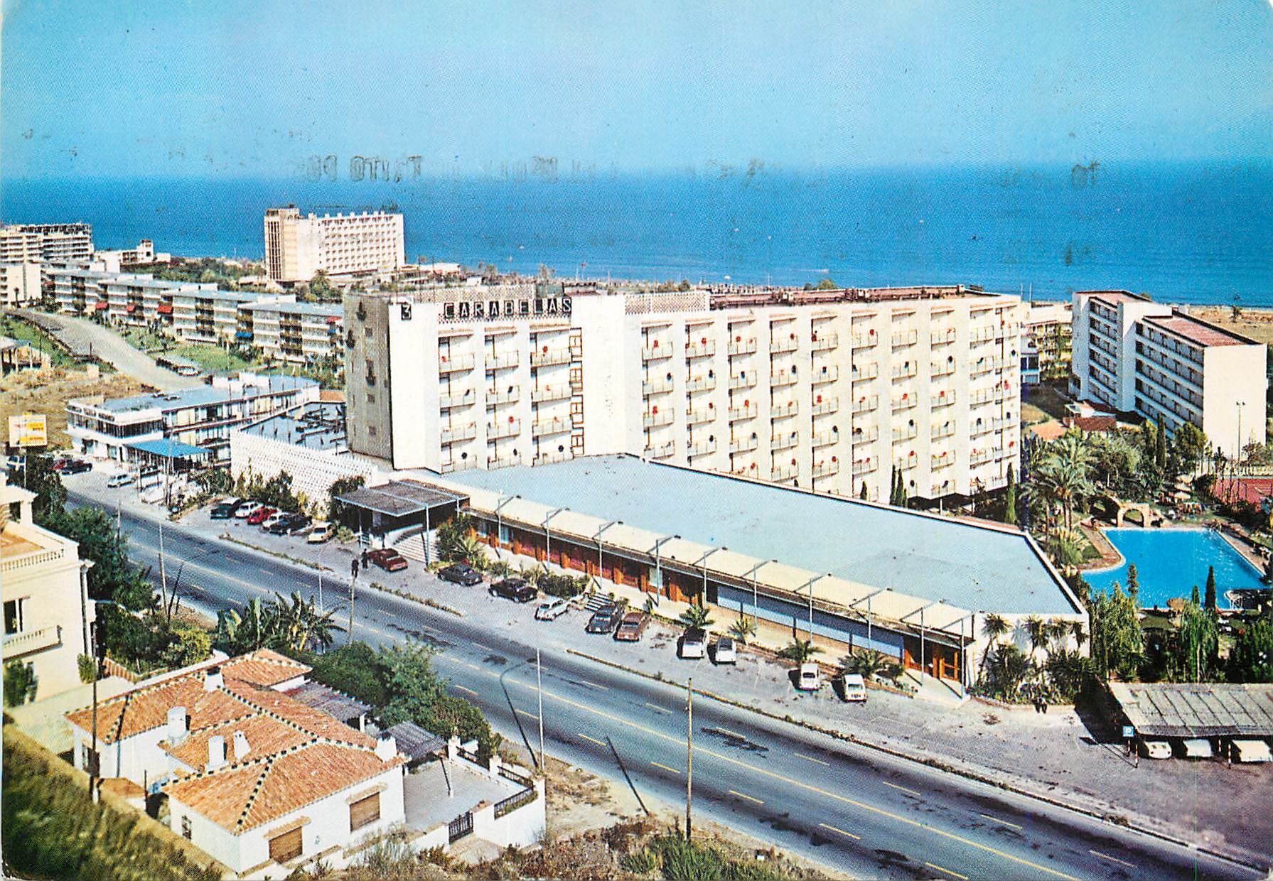 CPM Torremolinos Costa del Sol Malaga HotelTres Carabelas et vue Partielle de Mantemar