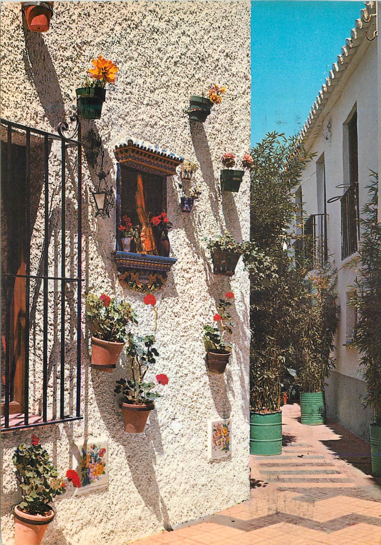 CPM Torremolinos Costa del Sol Coin Typique de la Nogalera