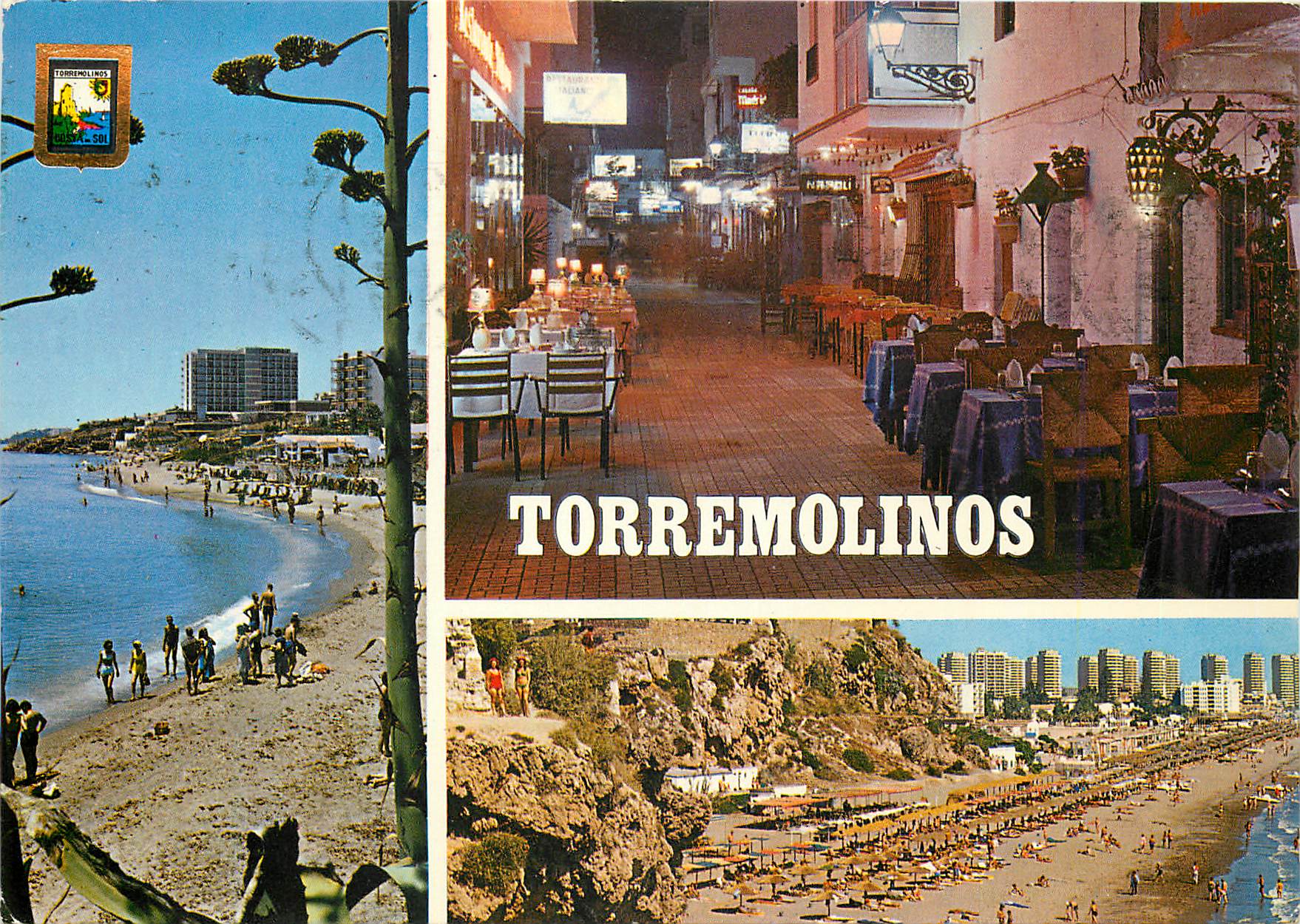 CPM Torremolinos Costa del Sol Vues Partielles
