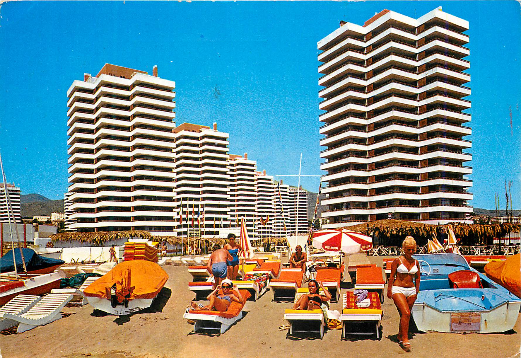 CPM Torremolinos Costa del Sol Urbanizacion Playamar Playa