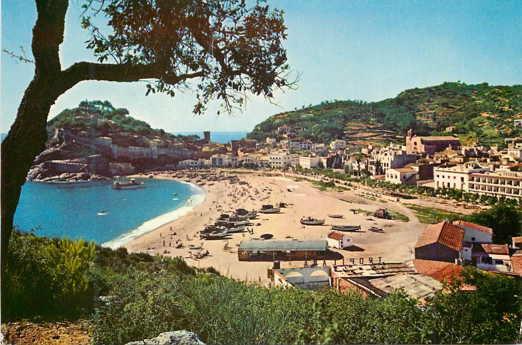 CPM Costa Brava Tossa de Mar Vue panoramique