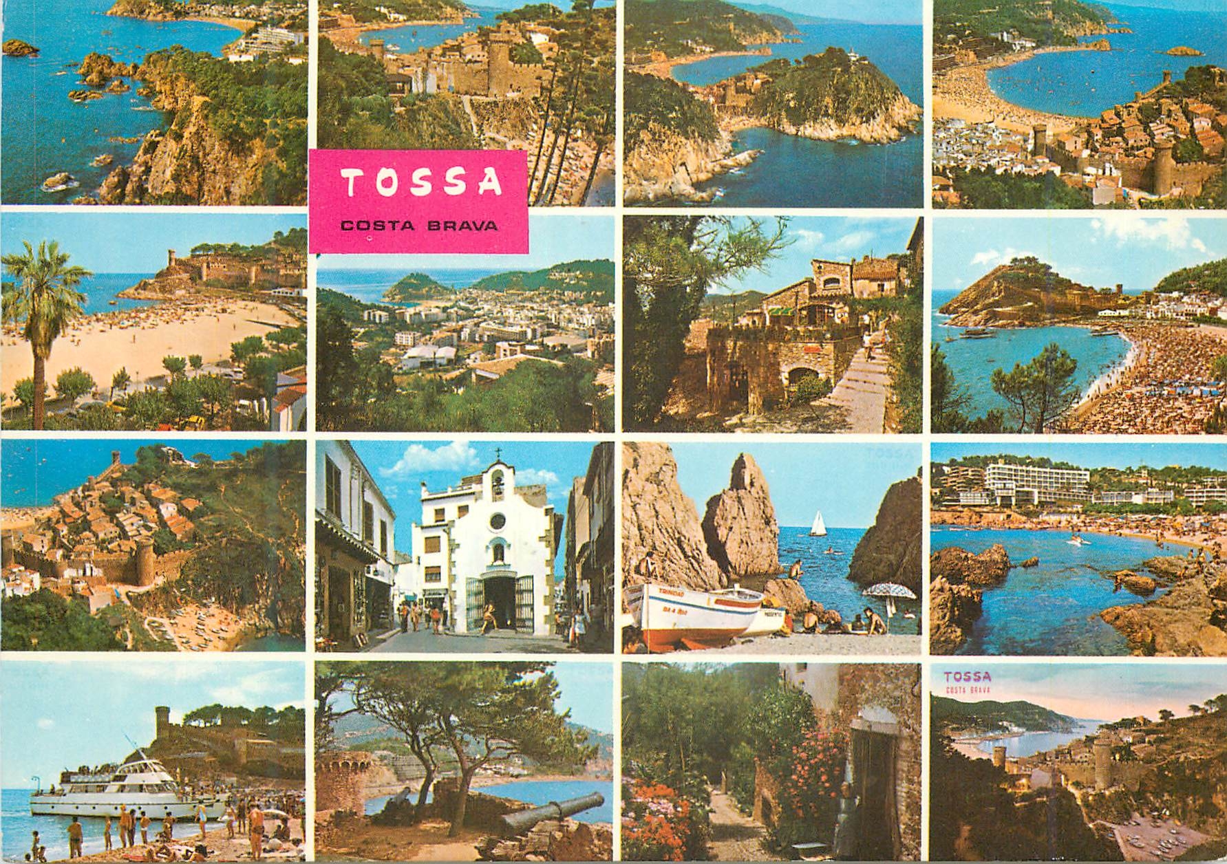 CPM Tossa de Mar Costa Brava Vues Divers