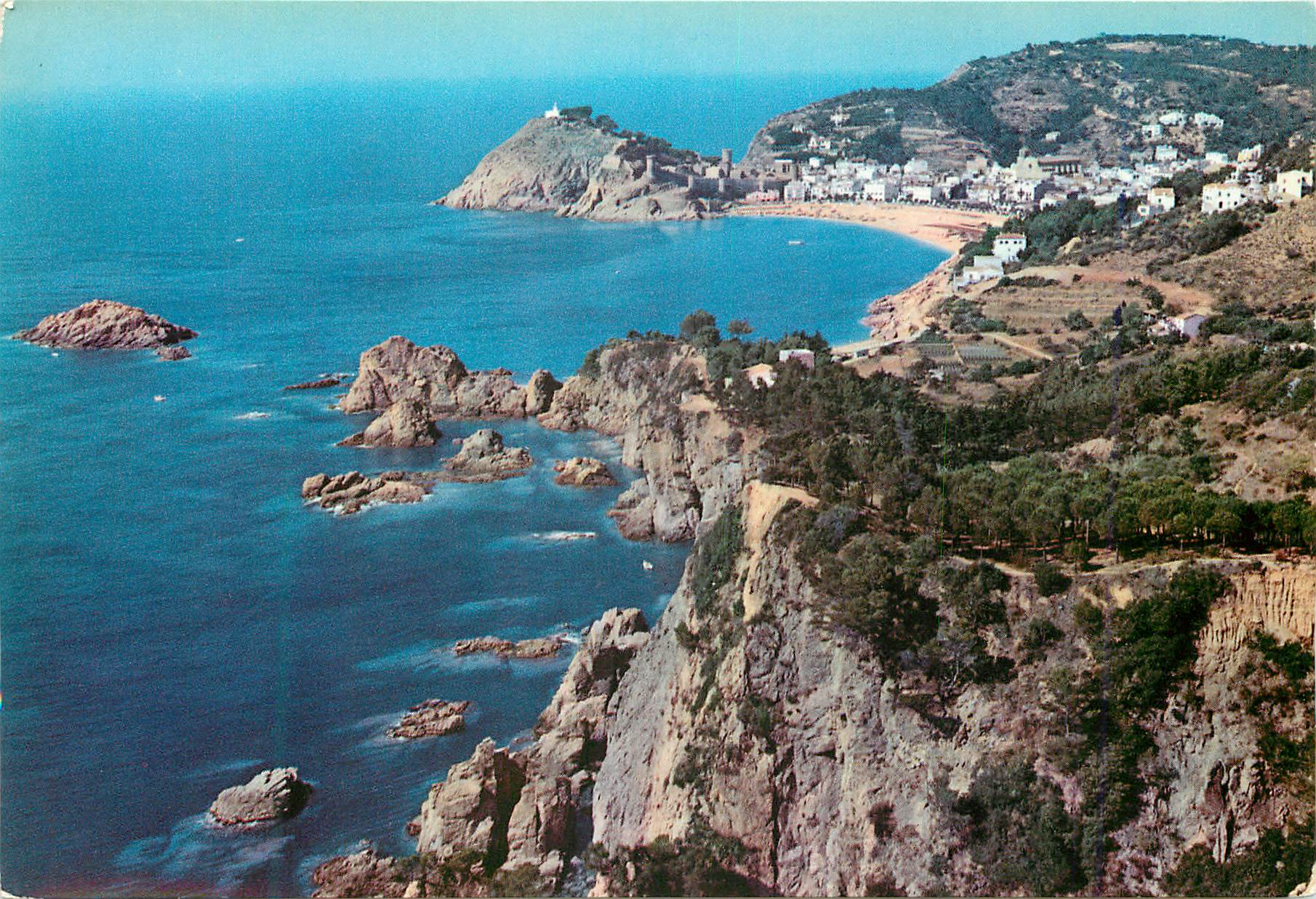 CPM Tossa de Mar Costa Brava Vue General et ses Illetes 