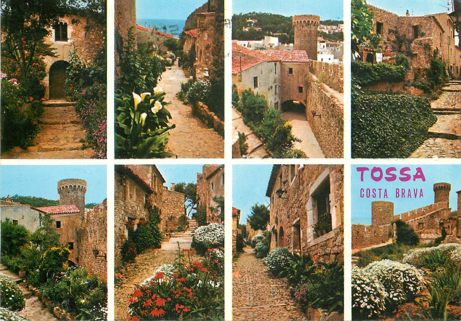 CPM Tossa de Mar Costa Brava SÃ©quences de Villa Vella 