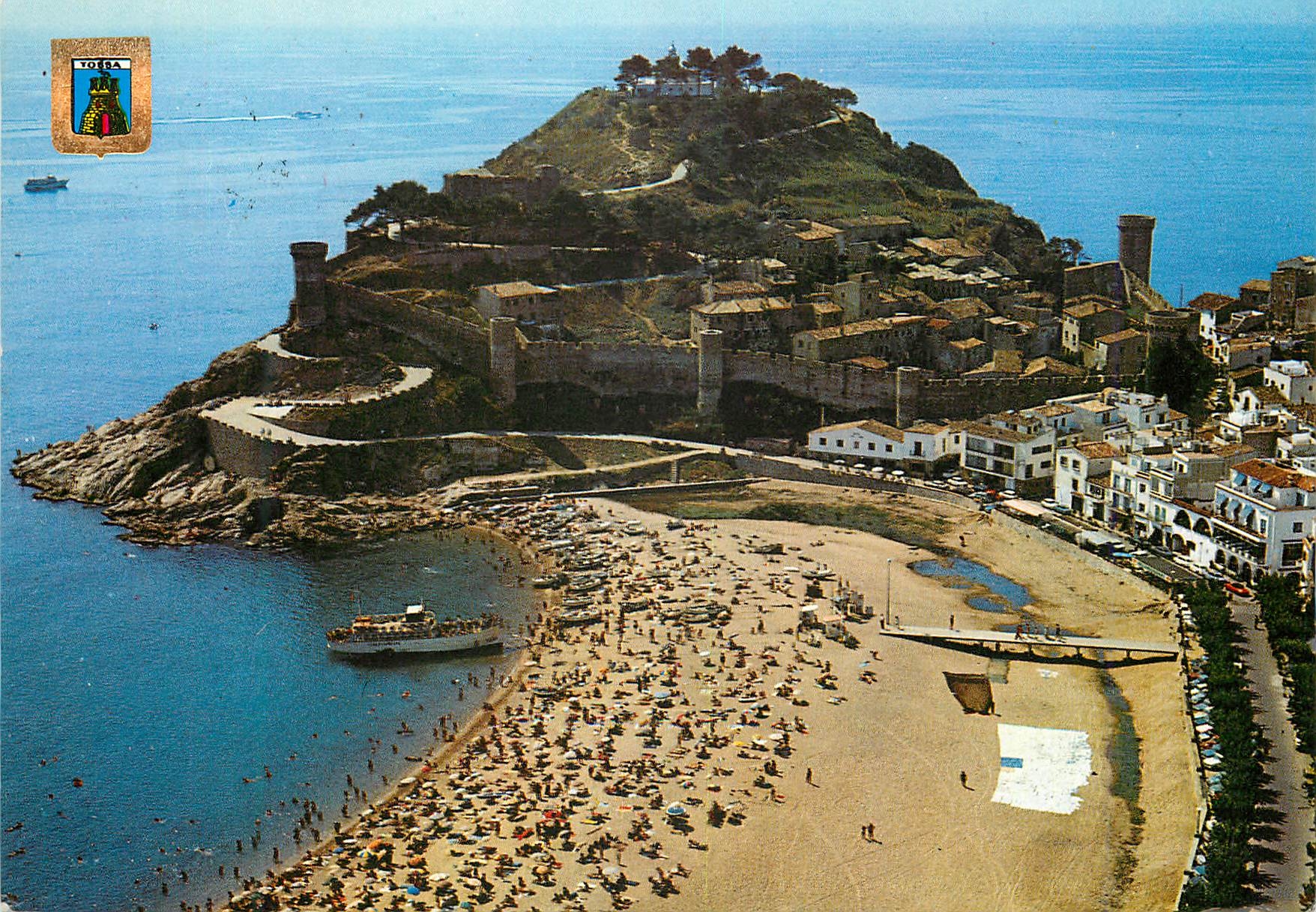 CPM Tossa de Mar Costa Brava Vue Partielle