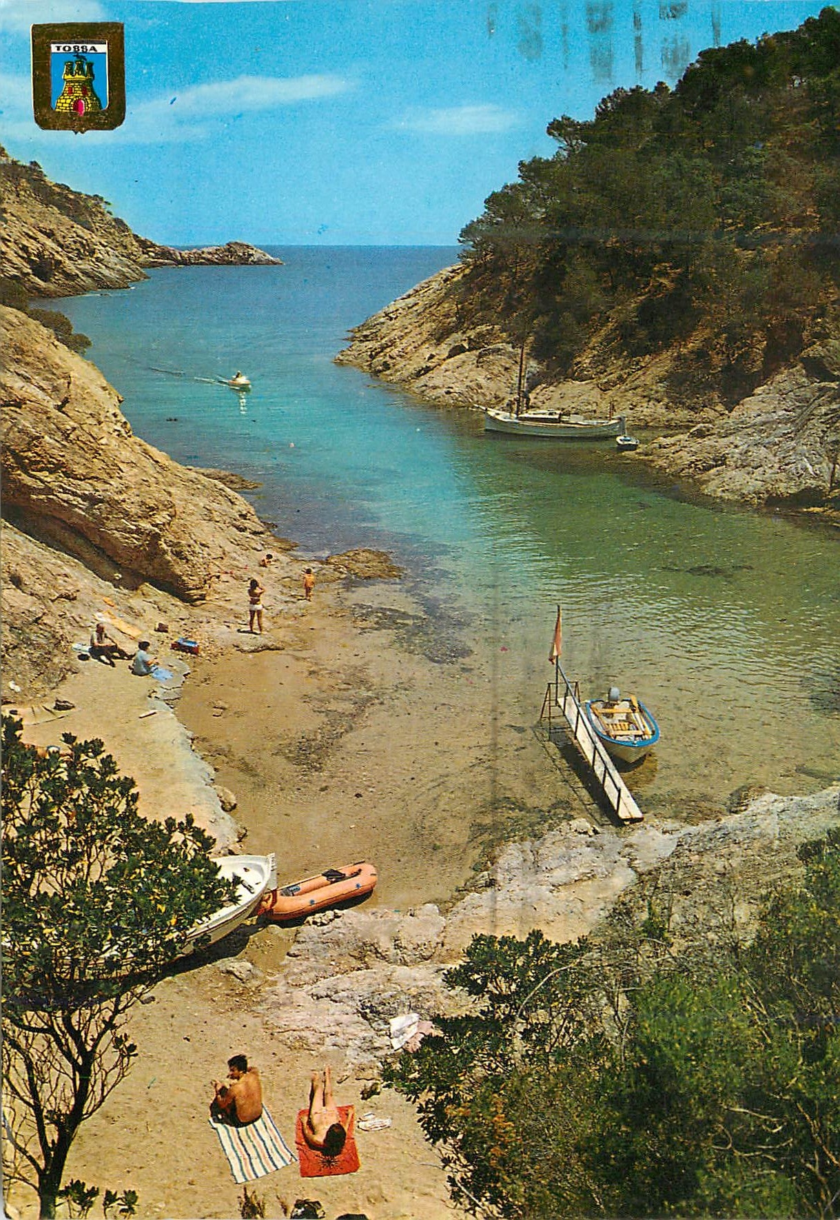 CPM Tossa de Mar Costa Brava Bona small Bay 