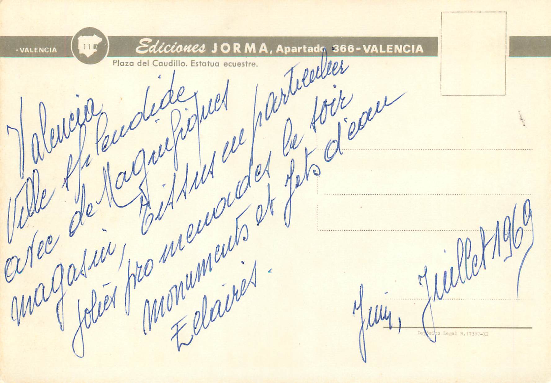 CPM Valencia Torres de Serranos — Rückseite