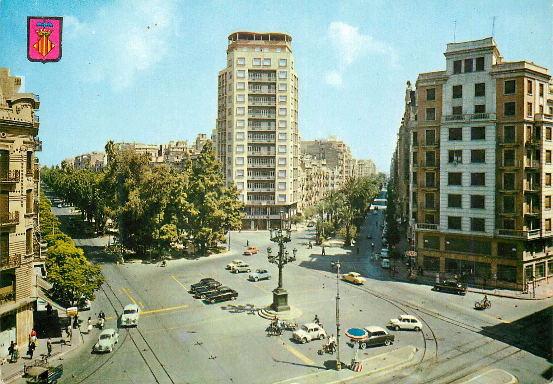 CPM Valencia Avenue Marquis du Turia et Avenue Jose Antonio