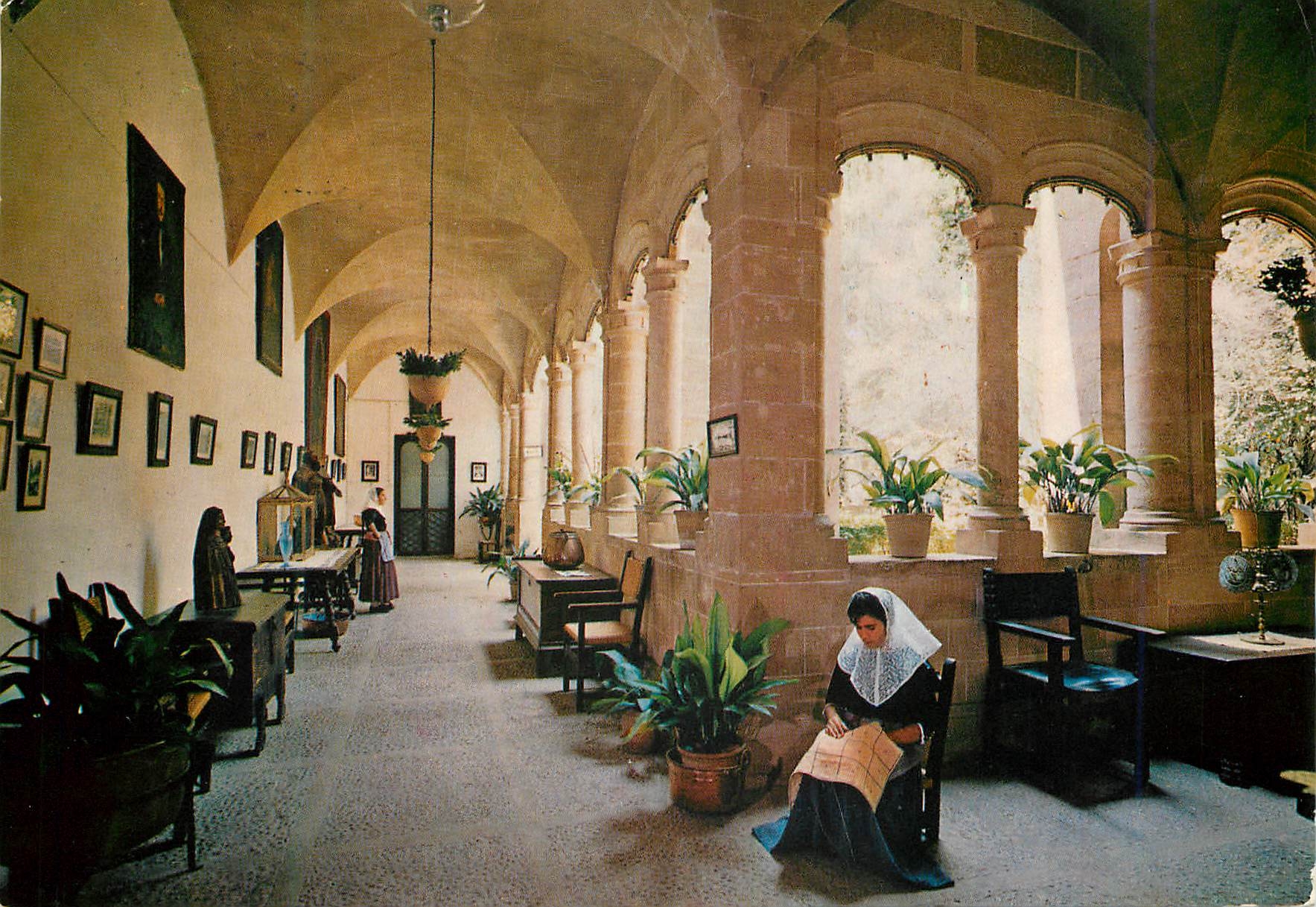 CPM Valldemosa Mallorca Palacio Del Rey Sancho (Primitiva Cartuja)Claustro