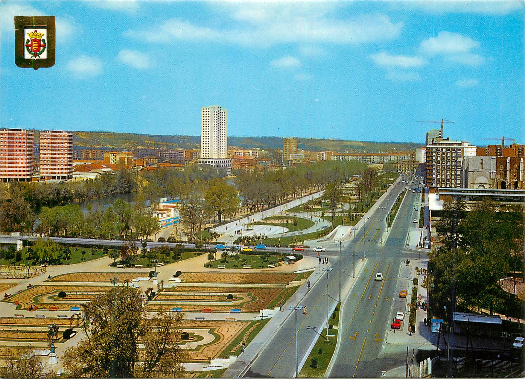 CPM Valladolid Vue Generale du Fromonade d'Isabel la Catolica