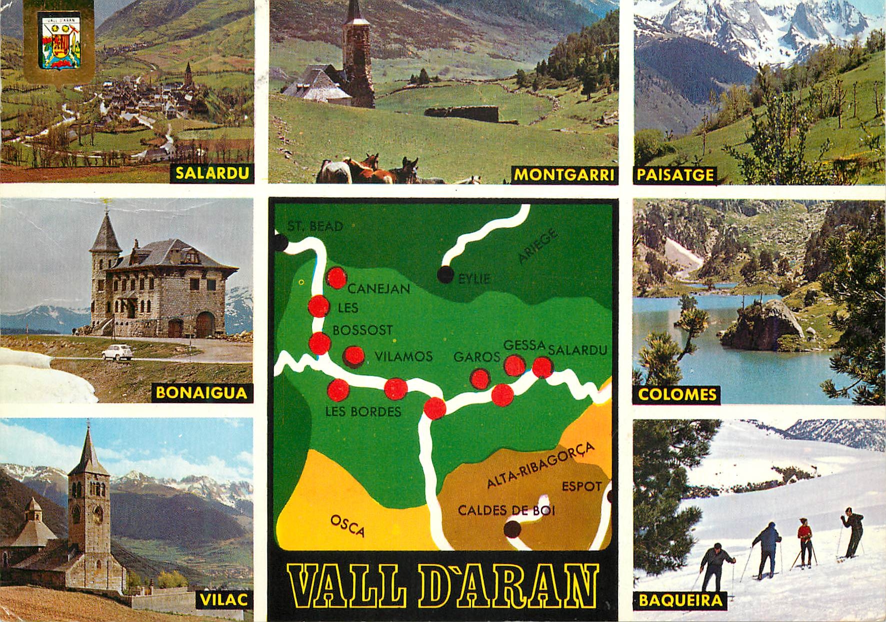 CPM Pirineu catala Vall d'Aran Beaux Paysages