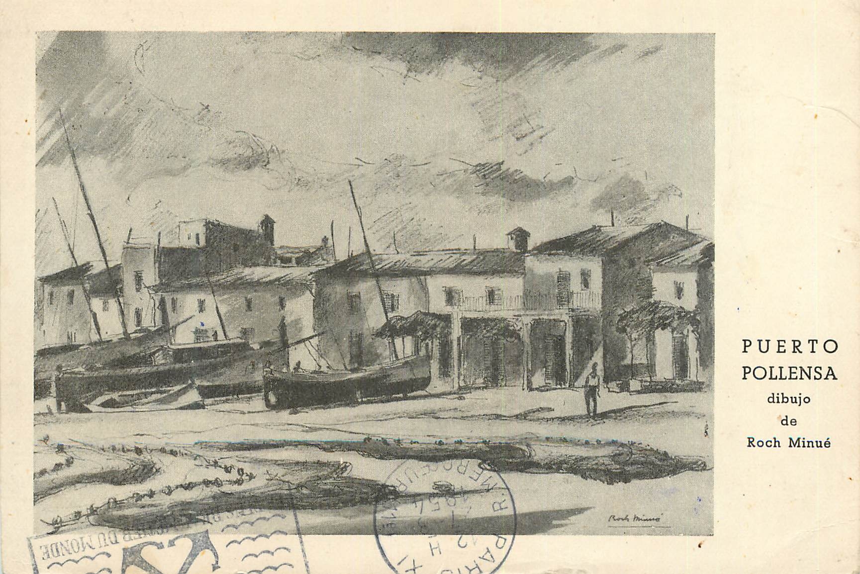CPM Puerto Pollensa Dibujo de Roch Minue