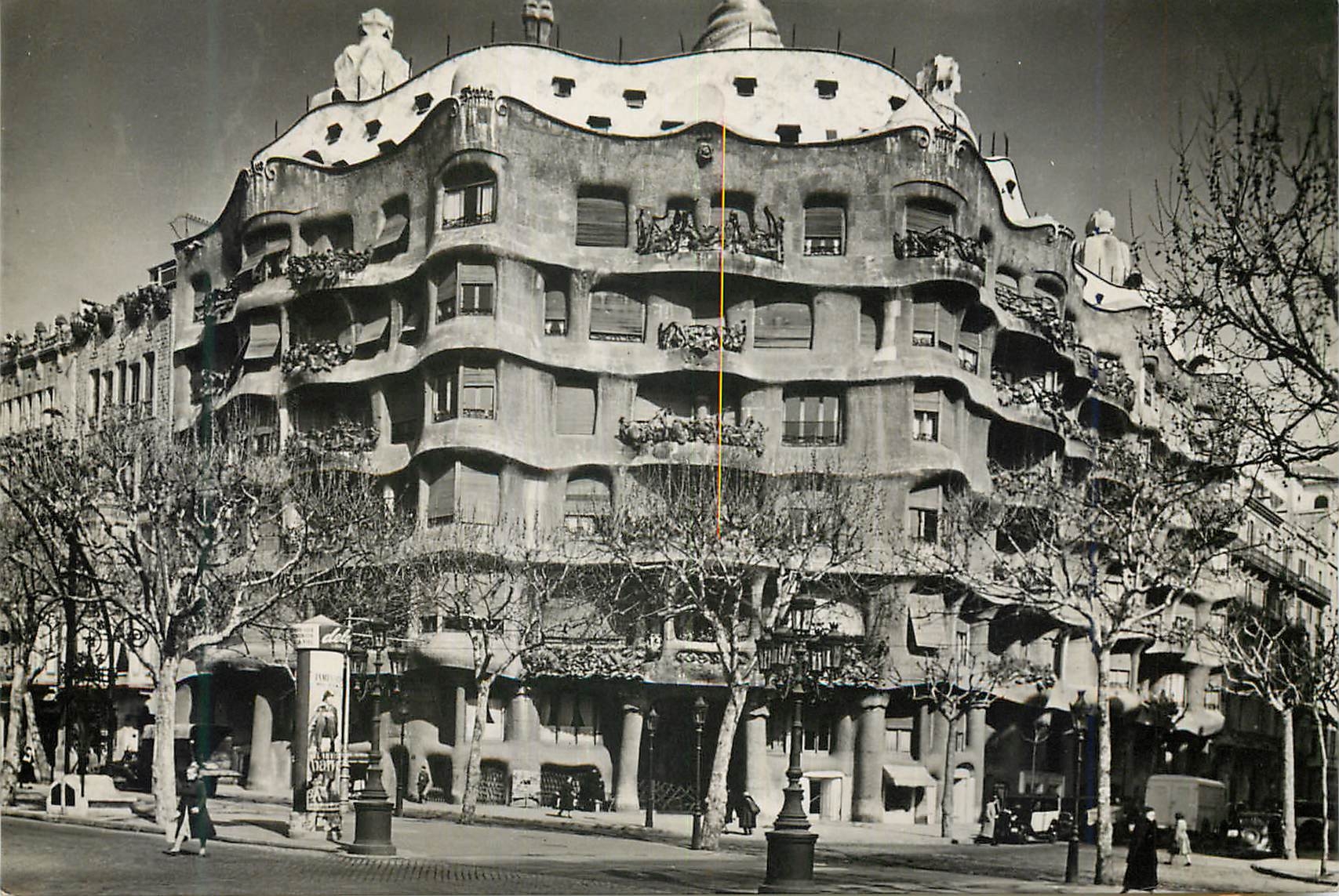 CPM Barcelona La pedrera Architecte Gaudi