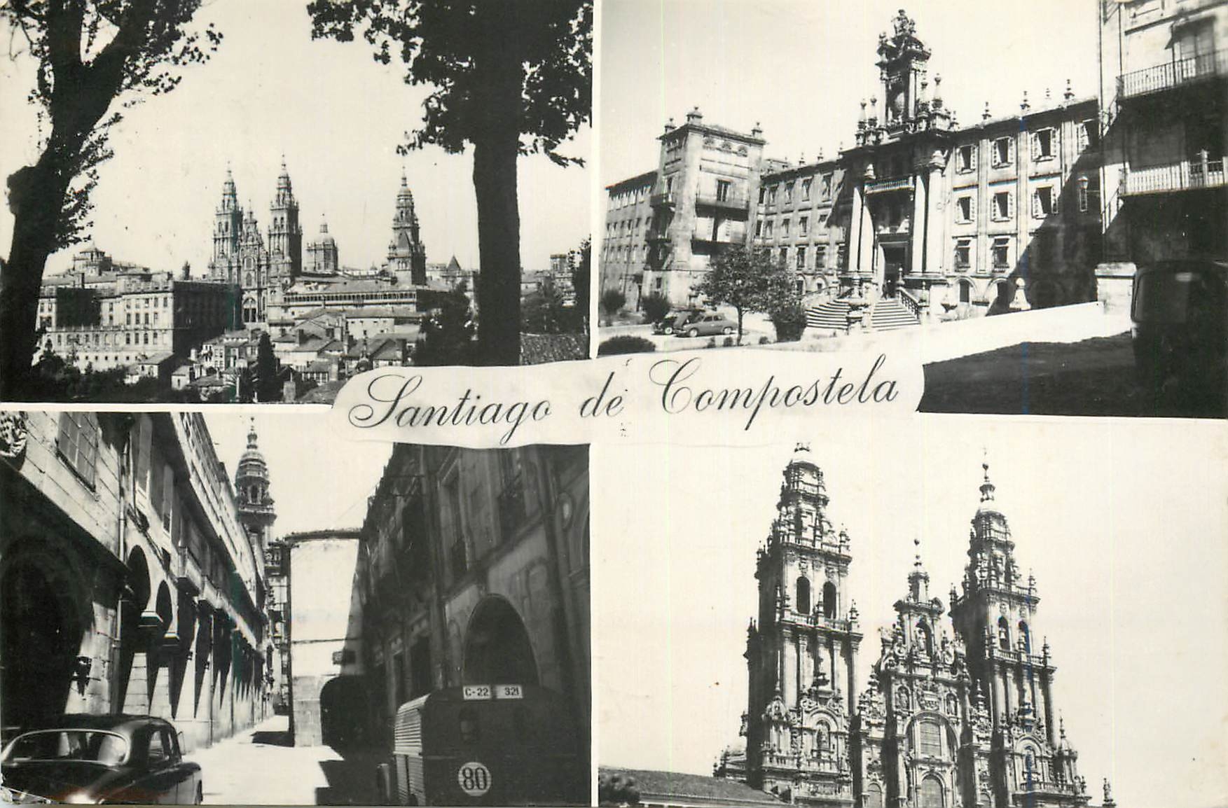 CPM Santiago de Compostela Vista general Seminario Mayor Rua del Villar