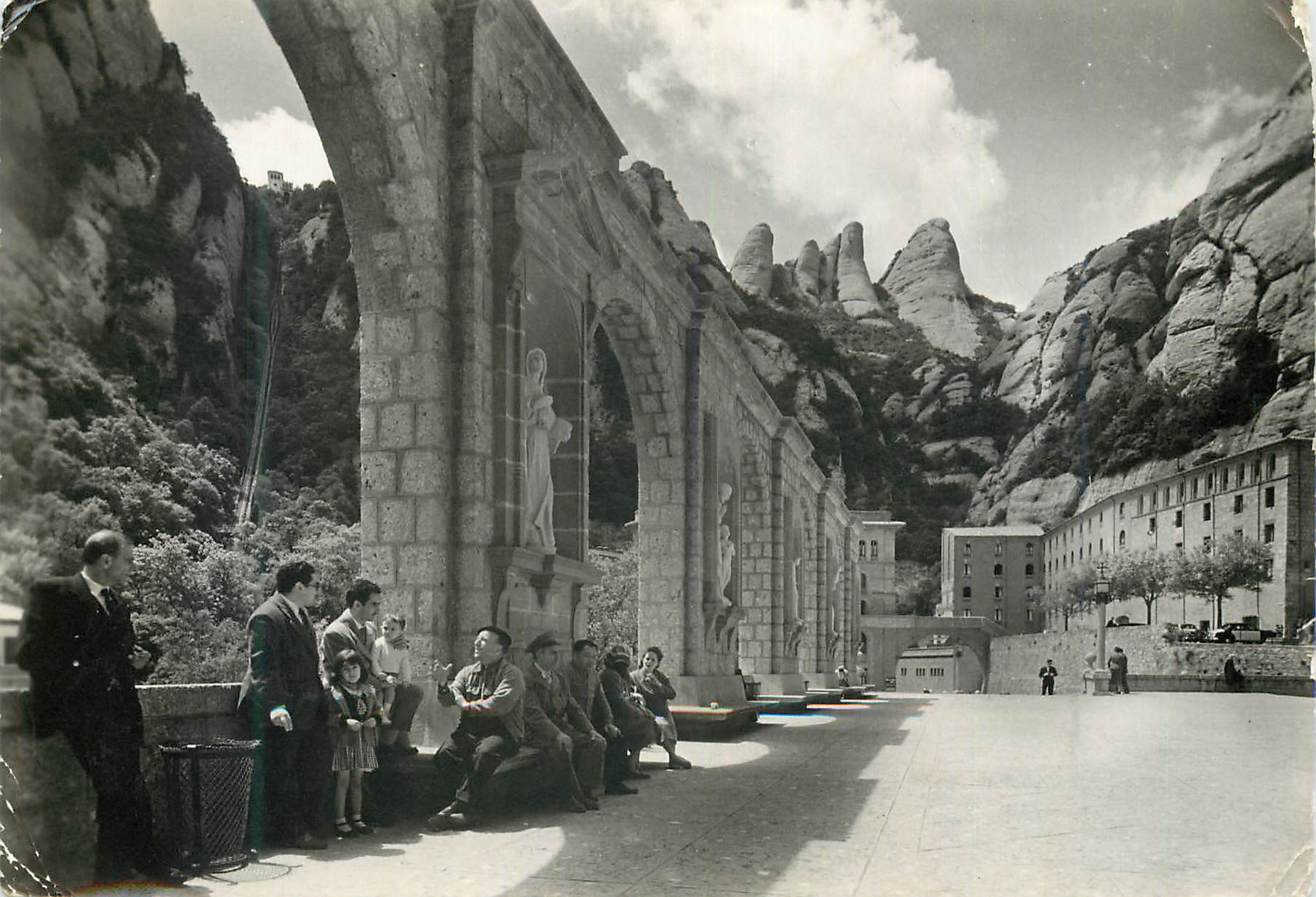 CPM Montserrat Places du Sanctuaire