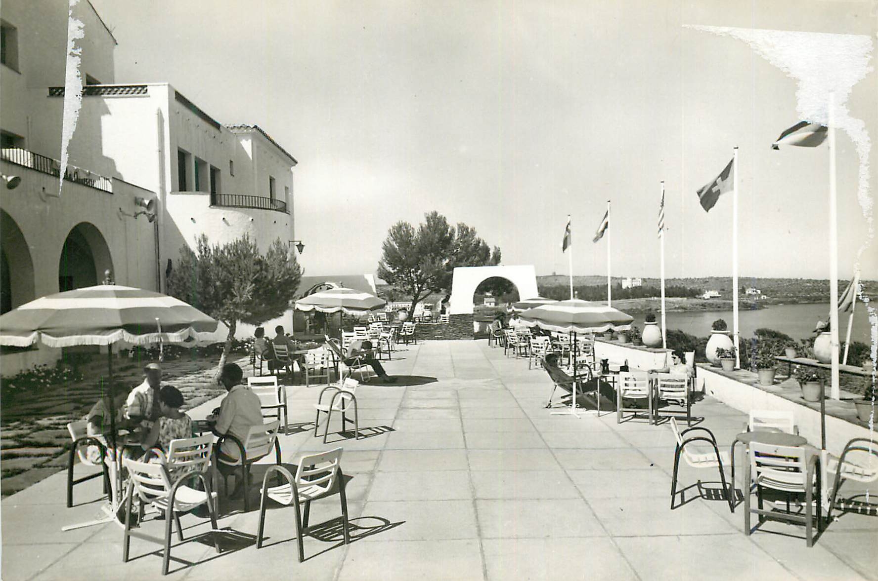 CPM Rocamar Hotel Cadaques C Brava Grande Terrasse du Rocamar Hotel