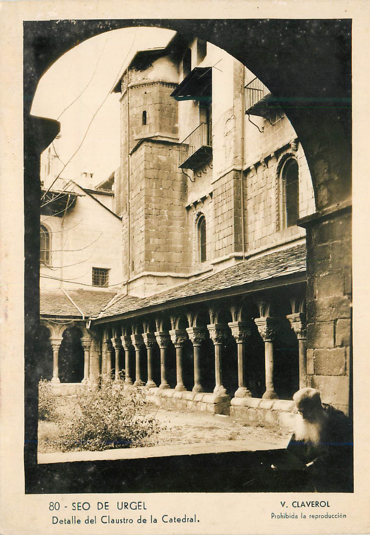 CPM Seo de urgel Detalle del Claustro de la Catedral
