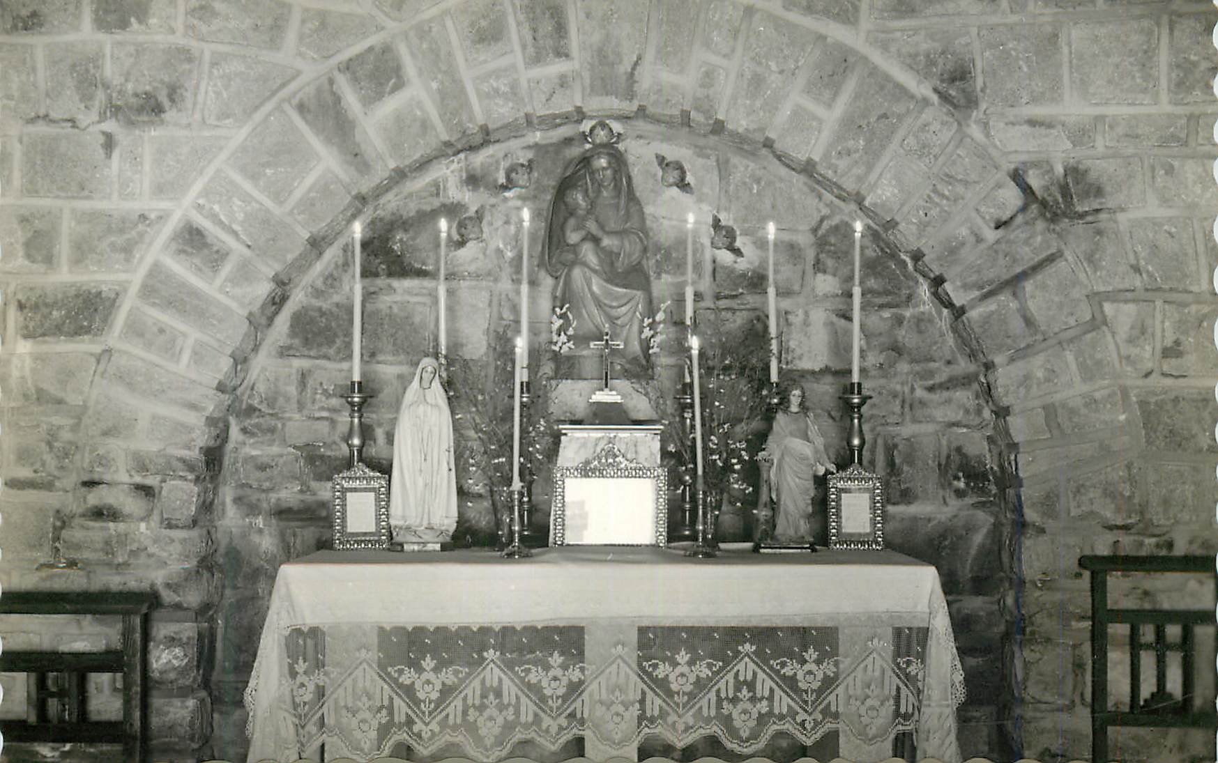 CPM Salient de Galllego Ermita de Respomuso Virgen de las Nievos 