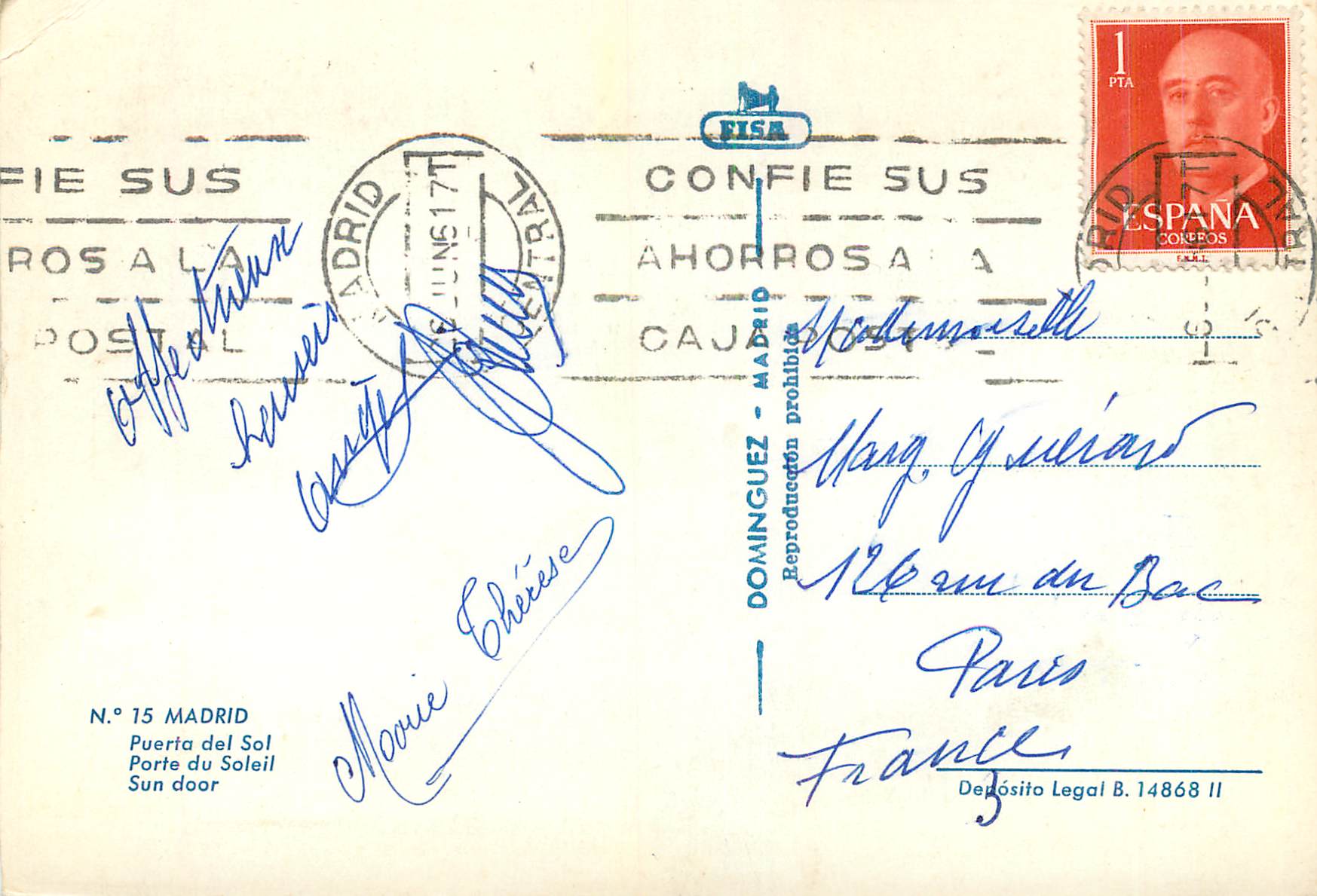 CPM Madrid Porte du Soleil — Rückseite