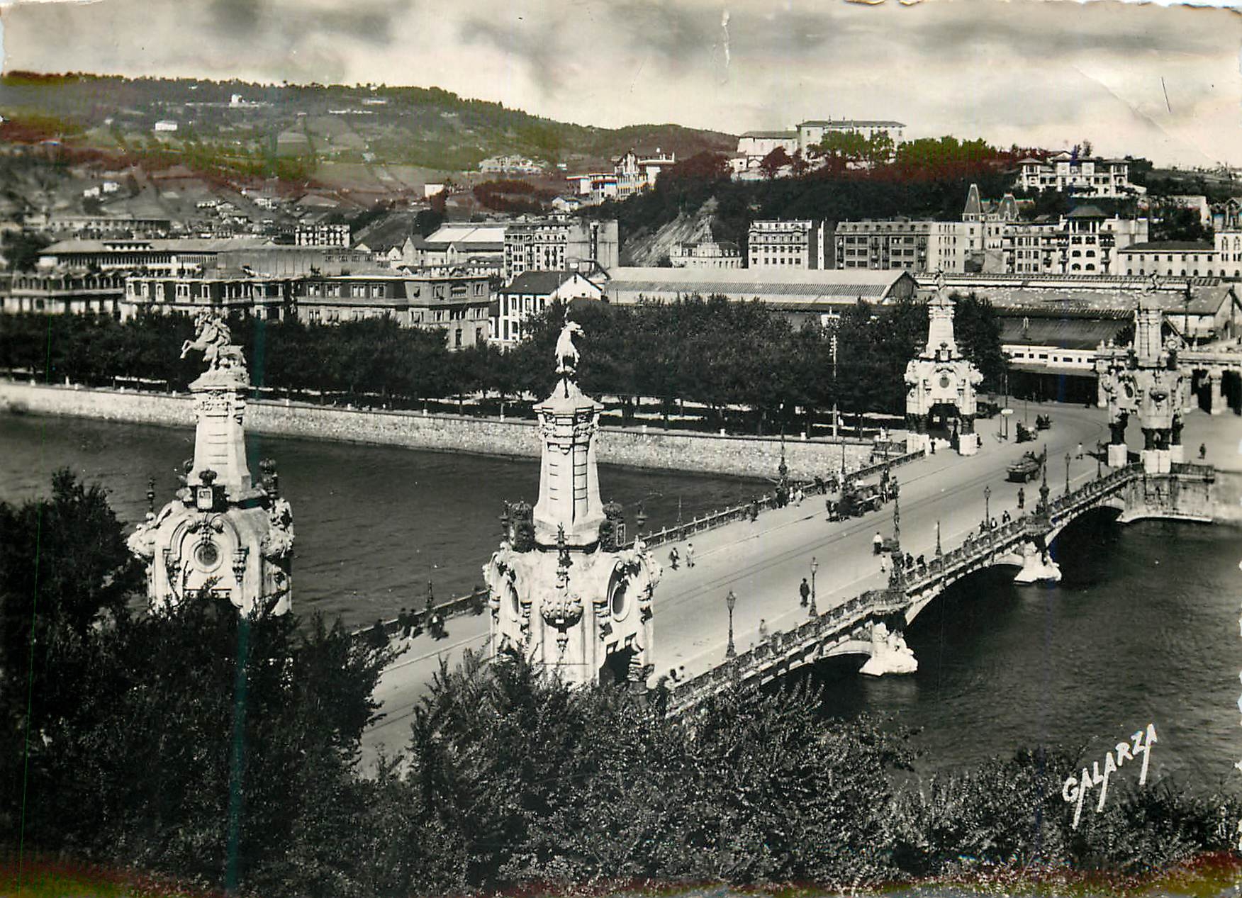 CPM San Sebastian Pont de Marie Christine