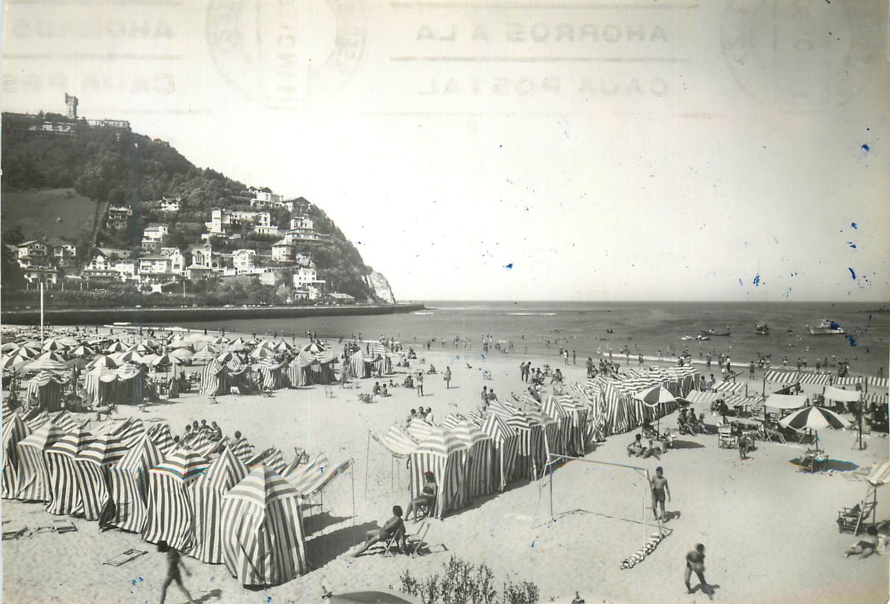 CPM San Sebastian Plage d'Ondarreta