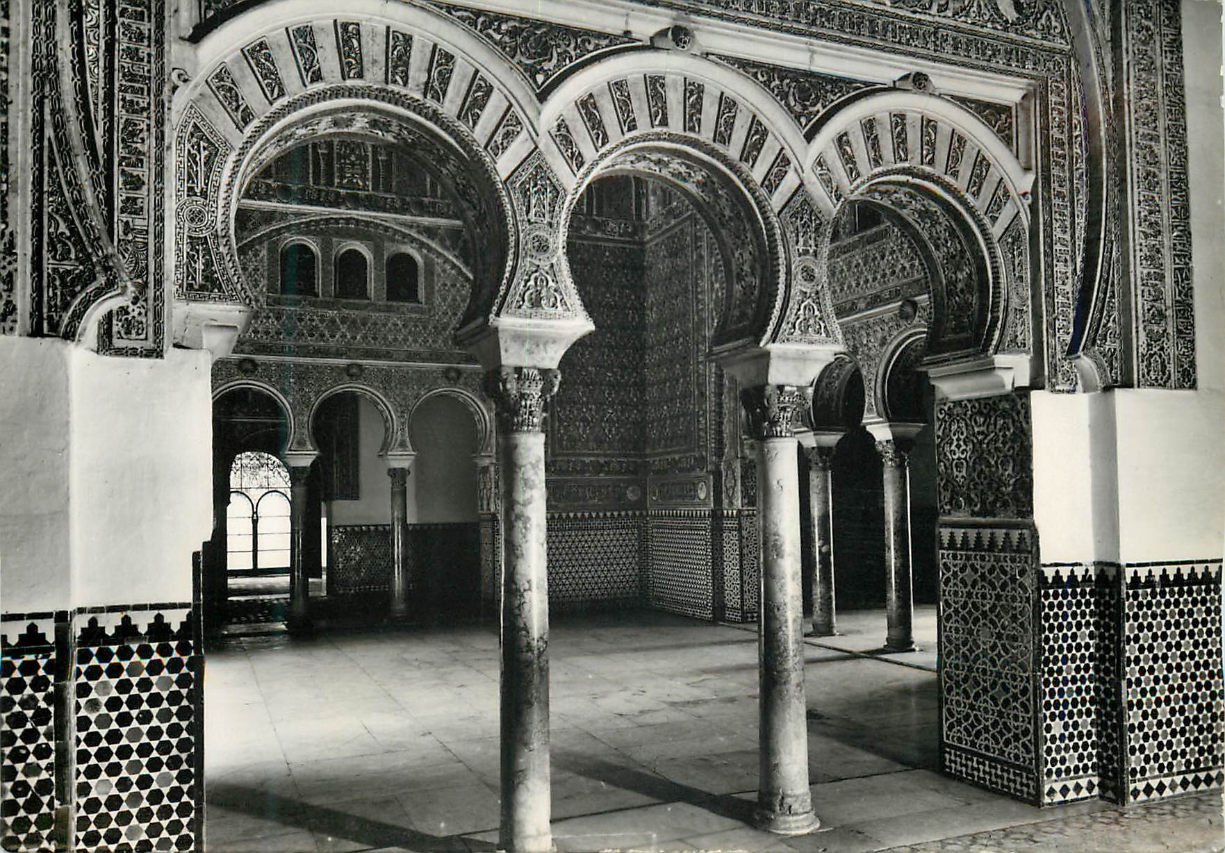 CPM Reales Alcazares de Sevilla Palacio del Rey Don Pedro Interieur