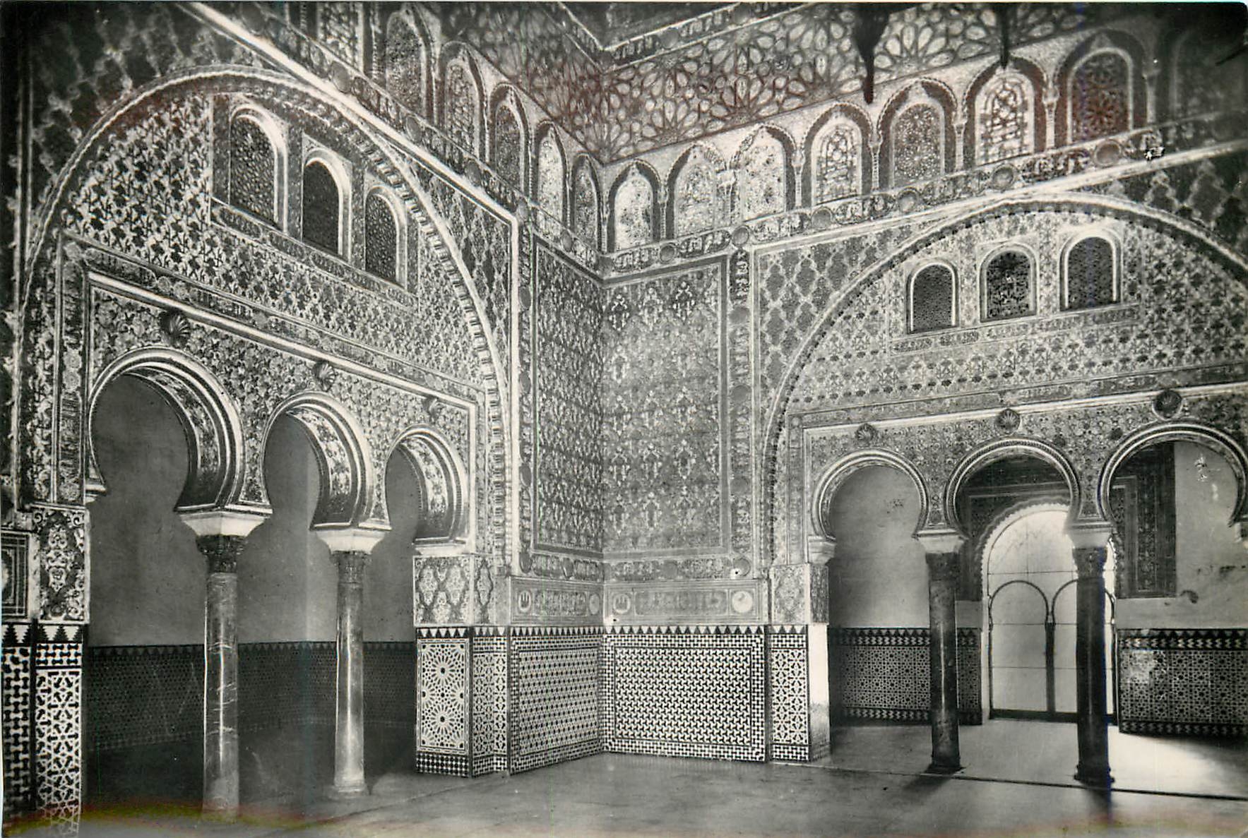 CPM Sevilla Alcazar Royal Salon des Ambassadeurs