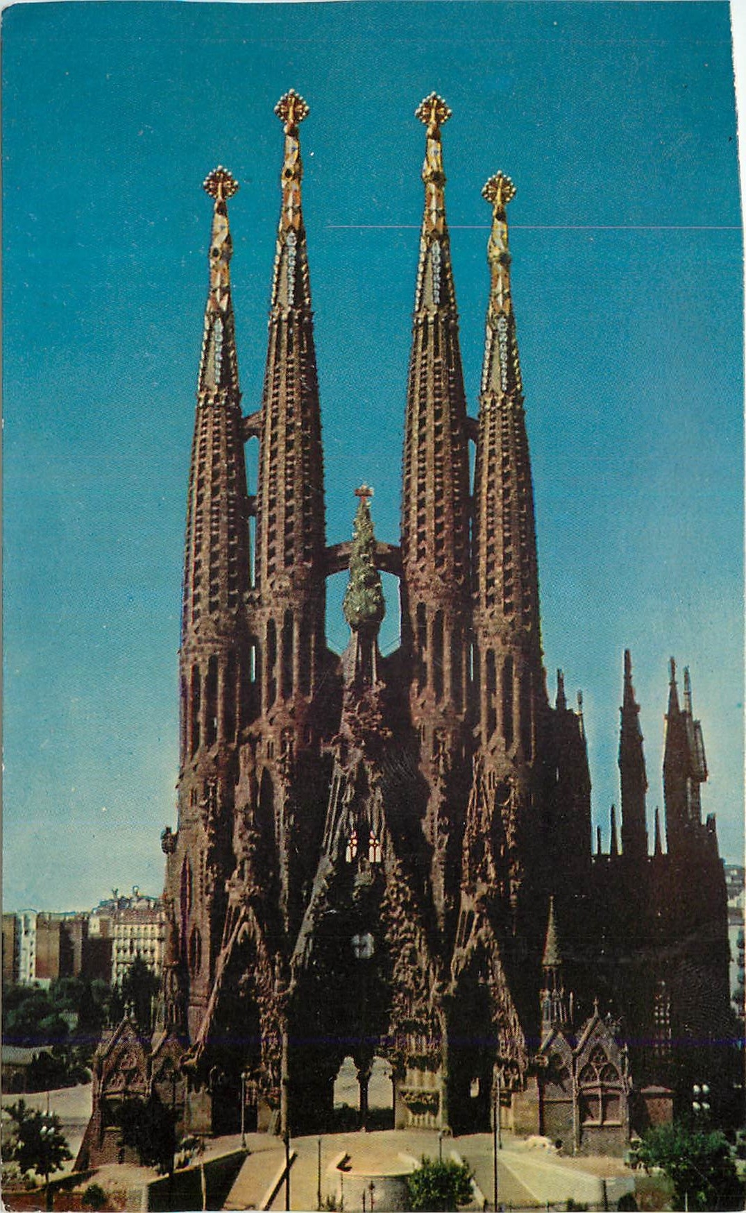 CPM Barcelona la sainte Famille