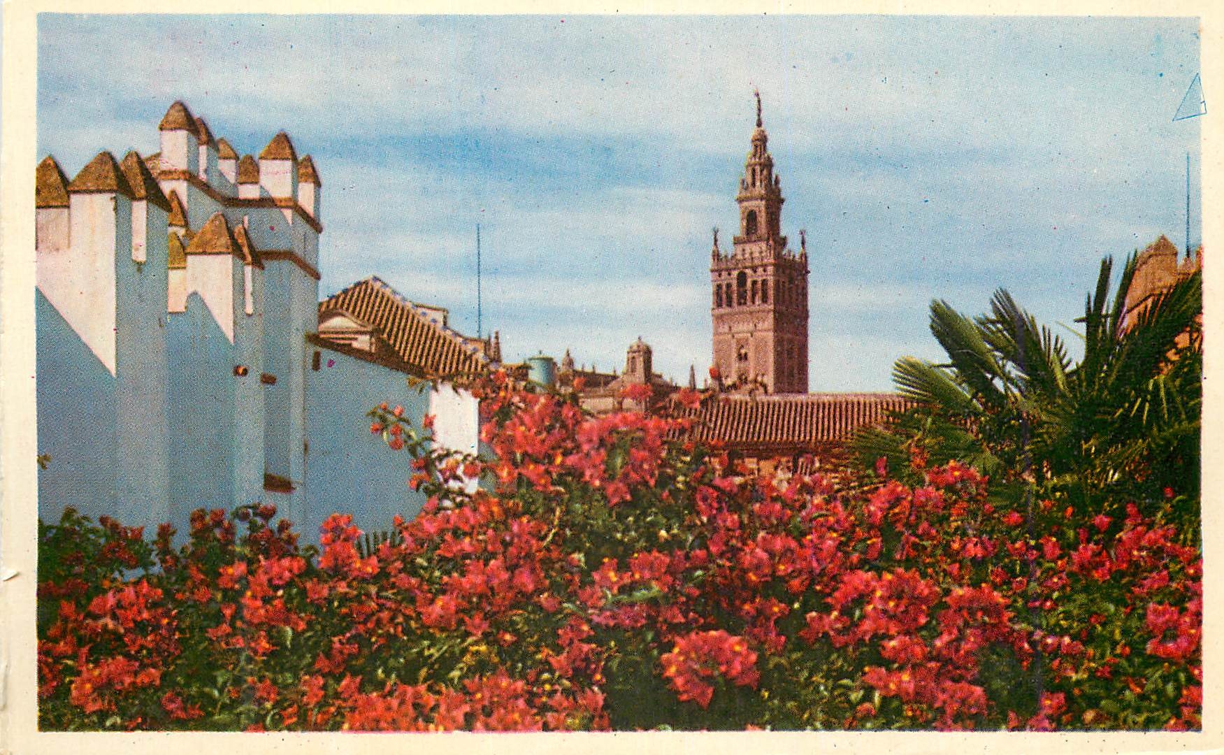 CPM Sevilla la Giralda des l'Alcazar