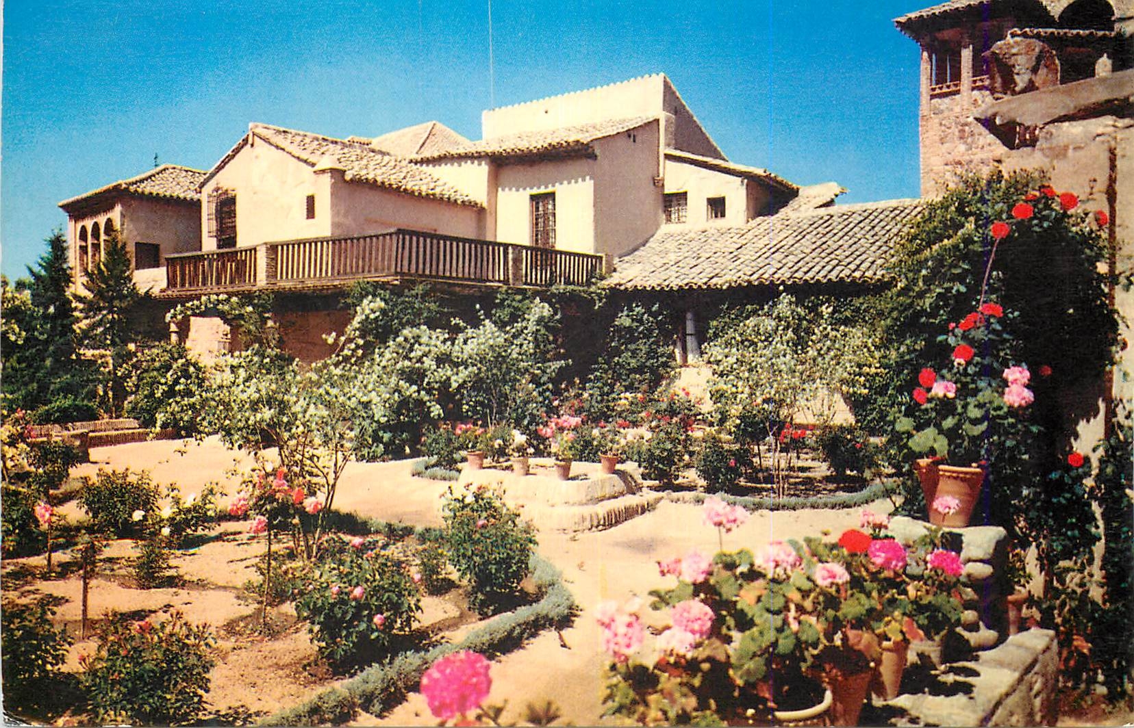 CPM Toledo Jardin et Maison du Greco