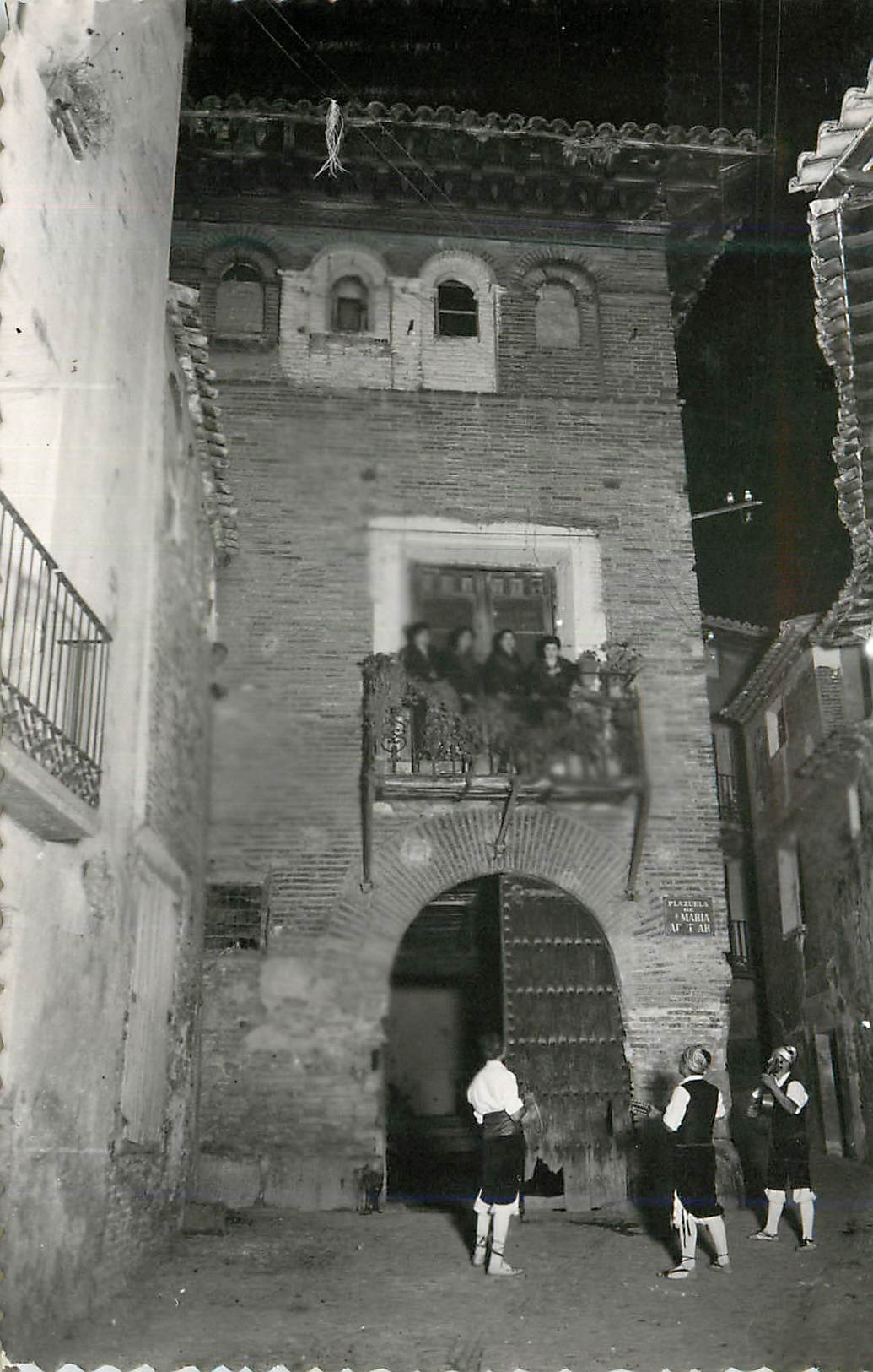 CPM Borja Plazuela de D Maria de Aguilar Noche de Ronda