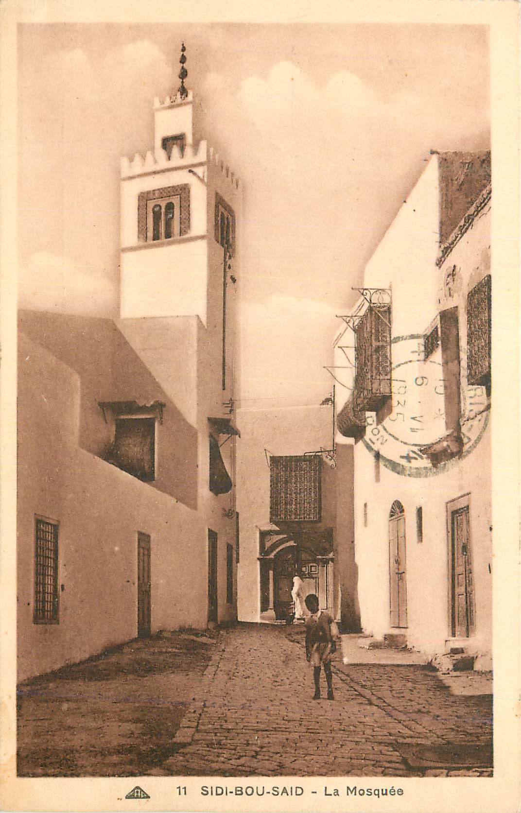 CPA Sidi Bou Said La Mosquee