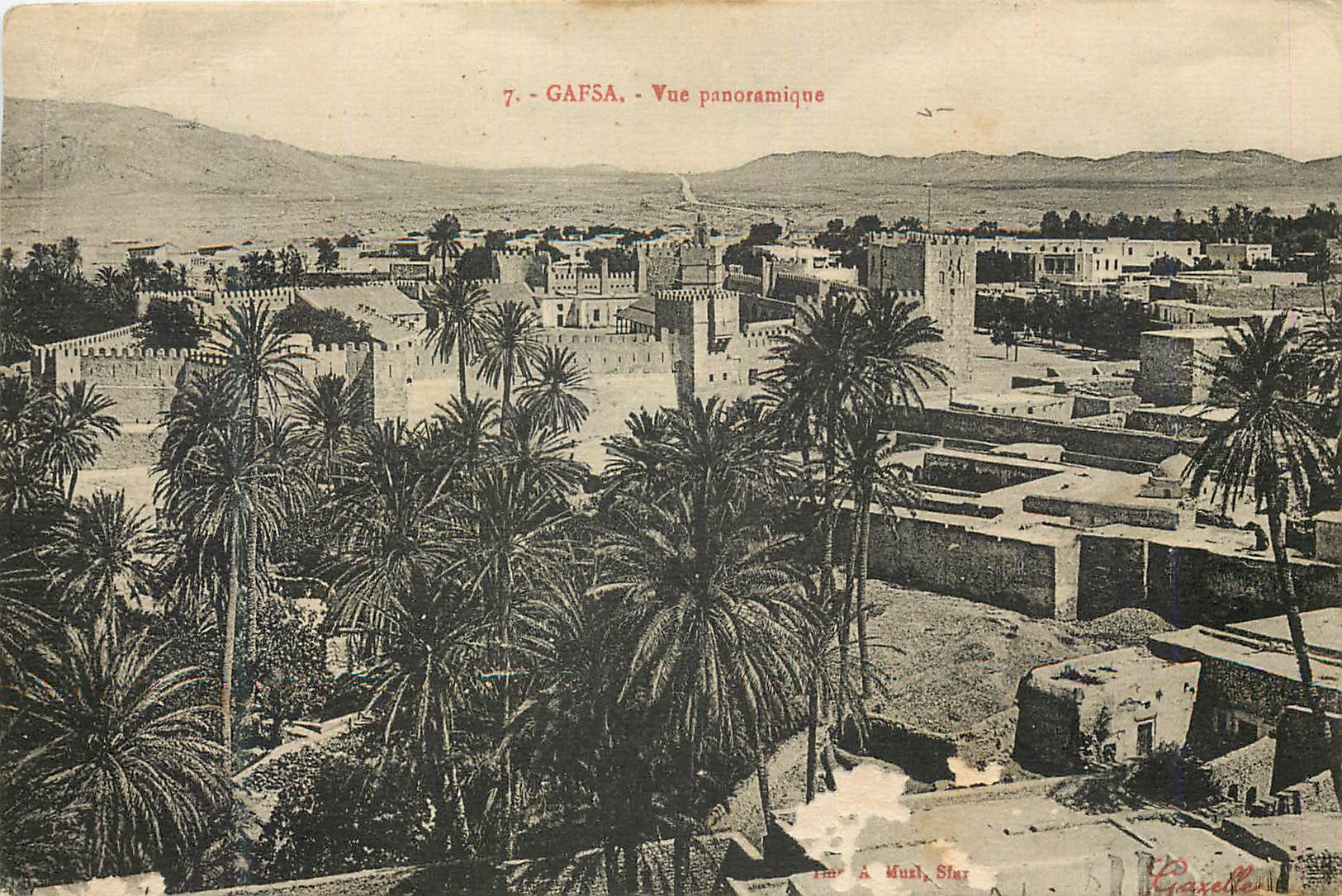 CPA Gafsa Vue Panoramique