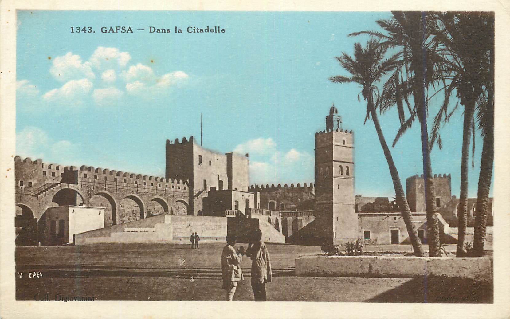 CPA Gafsa Dans la Citadelle