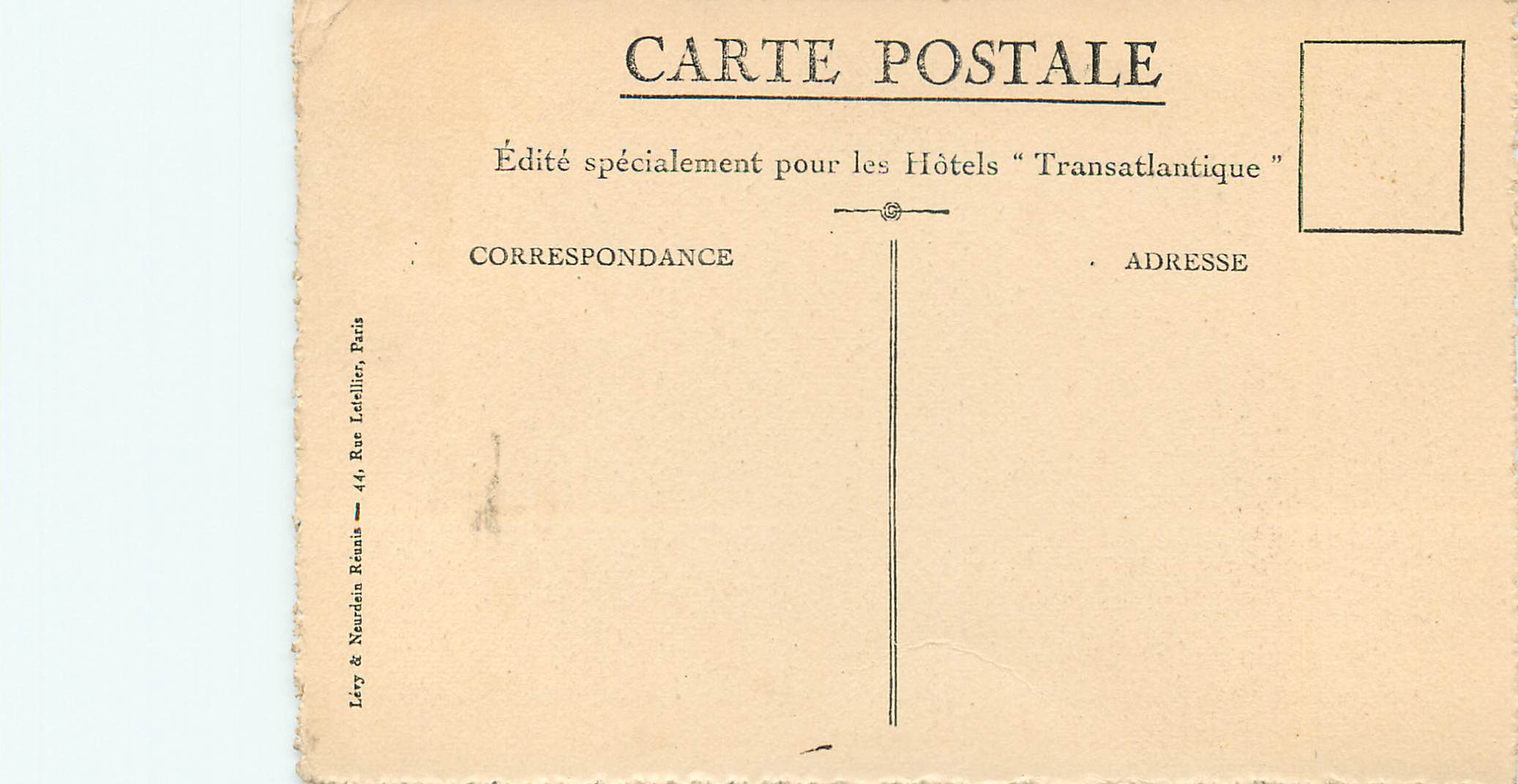 CPA Carthage (pres Tunis) Vue sur l'ancien Port — Verso