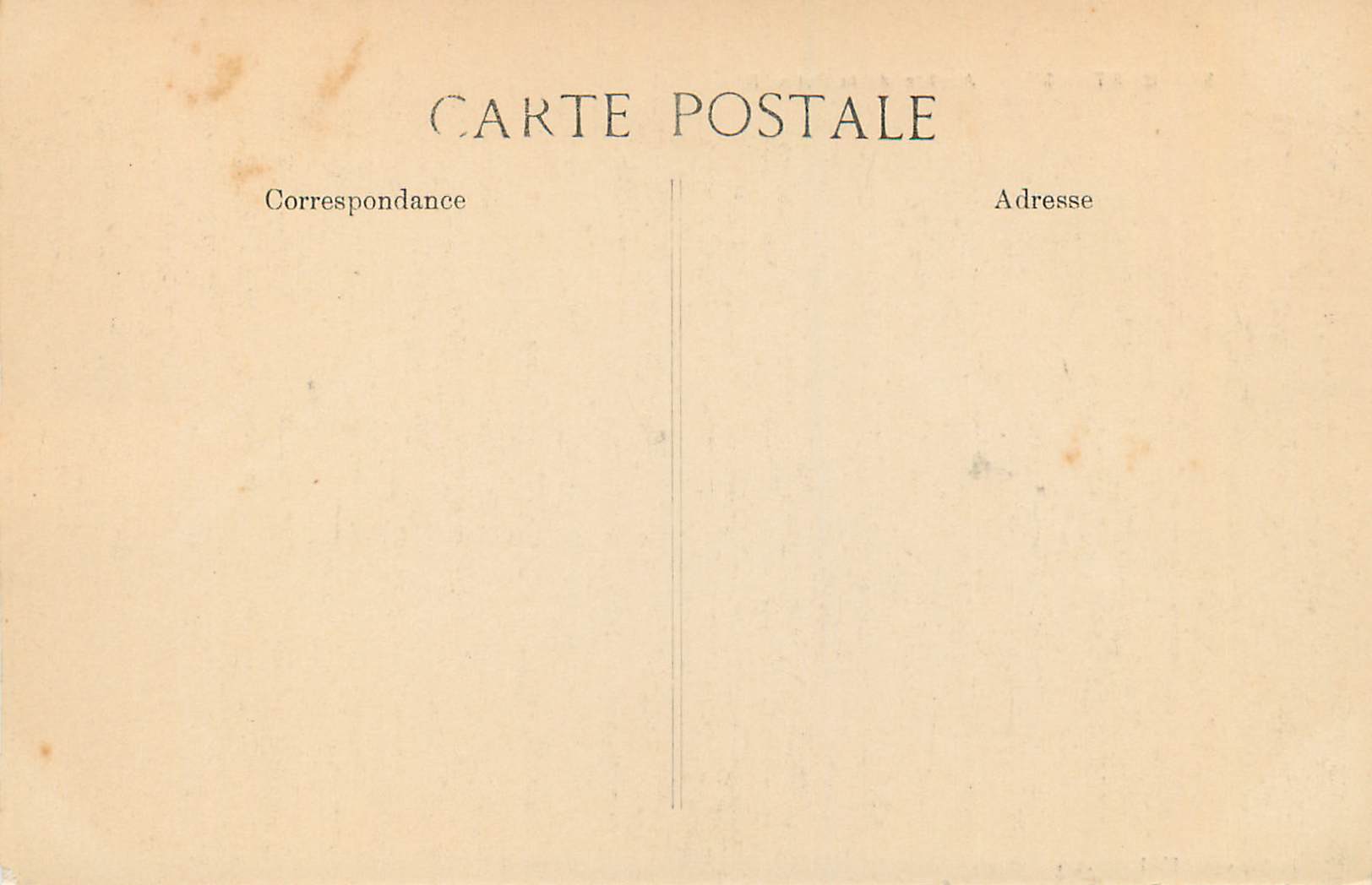 CPA Carthage Abside de la Primatiale — Verso