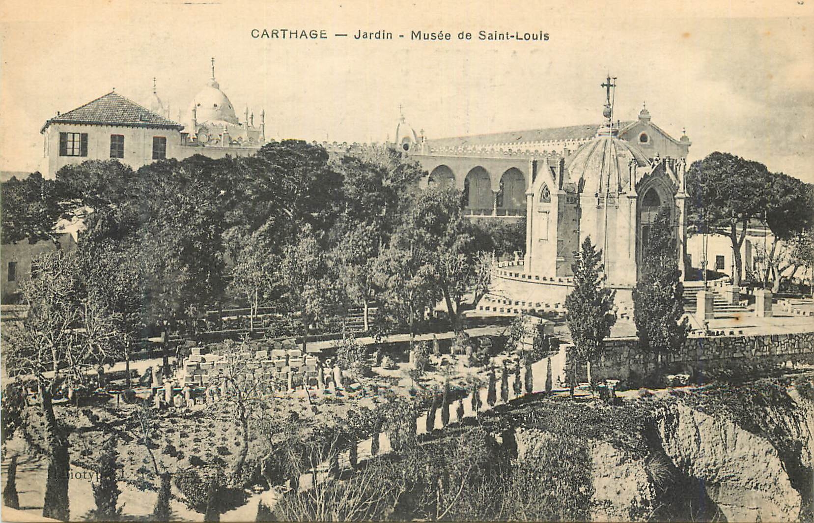 CPA Carthage Jardin Musee de Saint Louis
