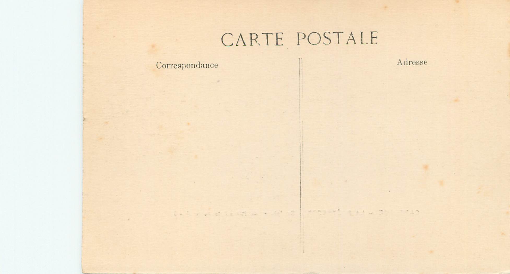 CPA Carthage la Pretresse Sculpture du IVe siecle avant JC — Rückseite