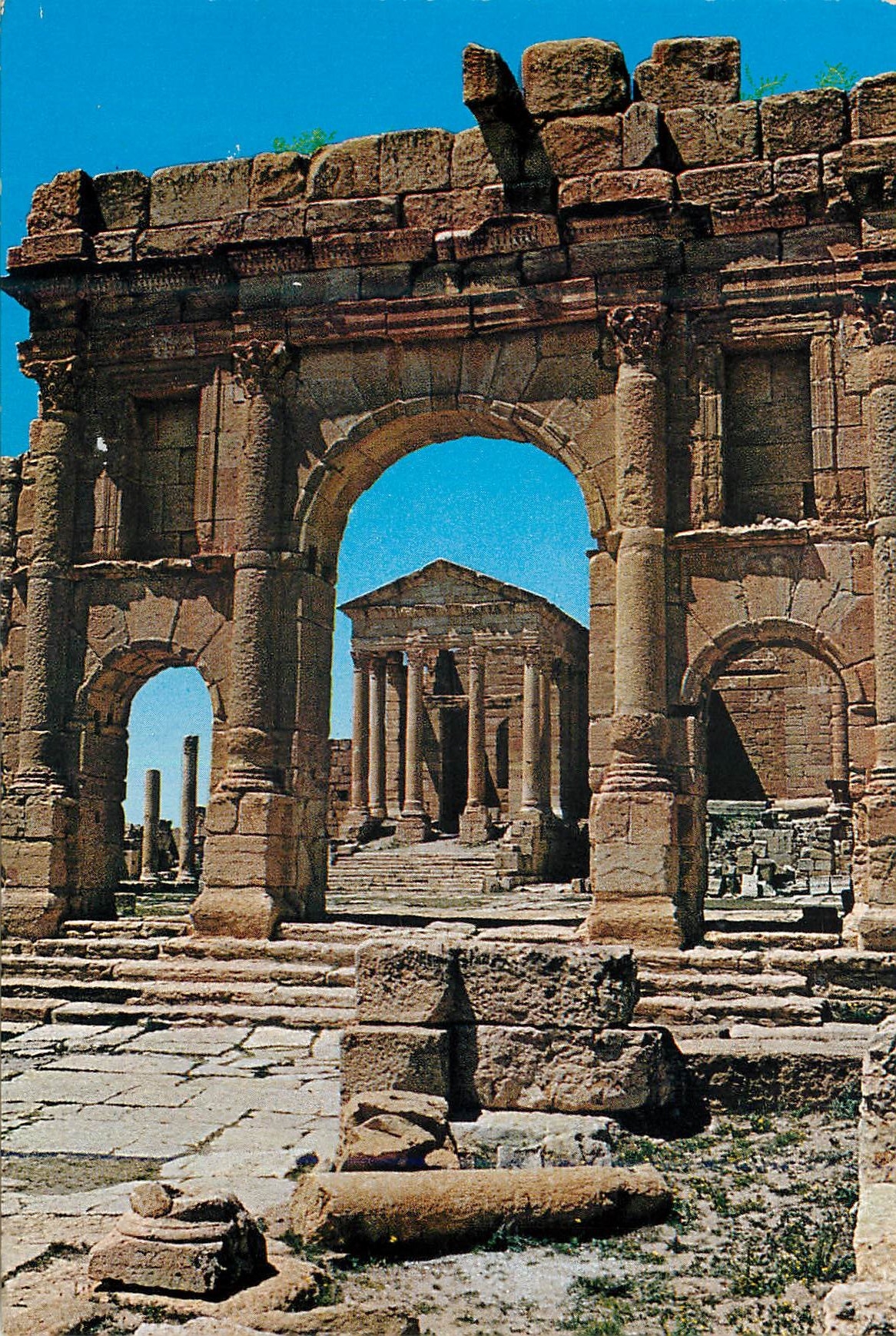 CPM Sbeitla Temple et Forum Romains